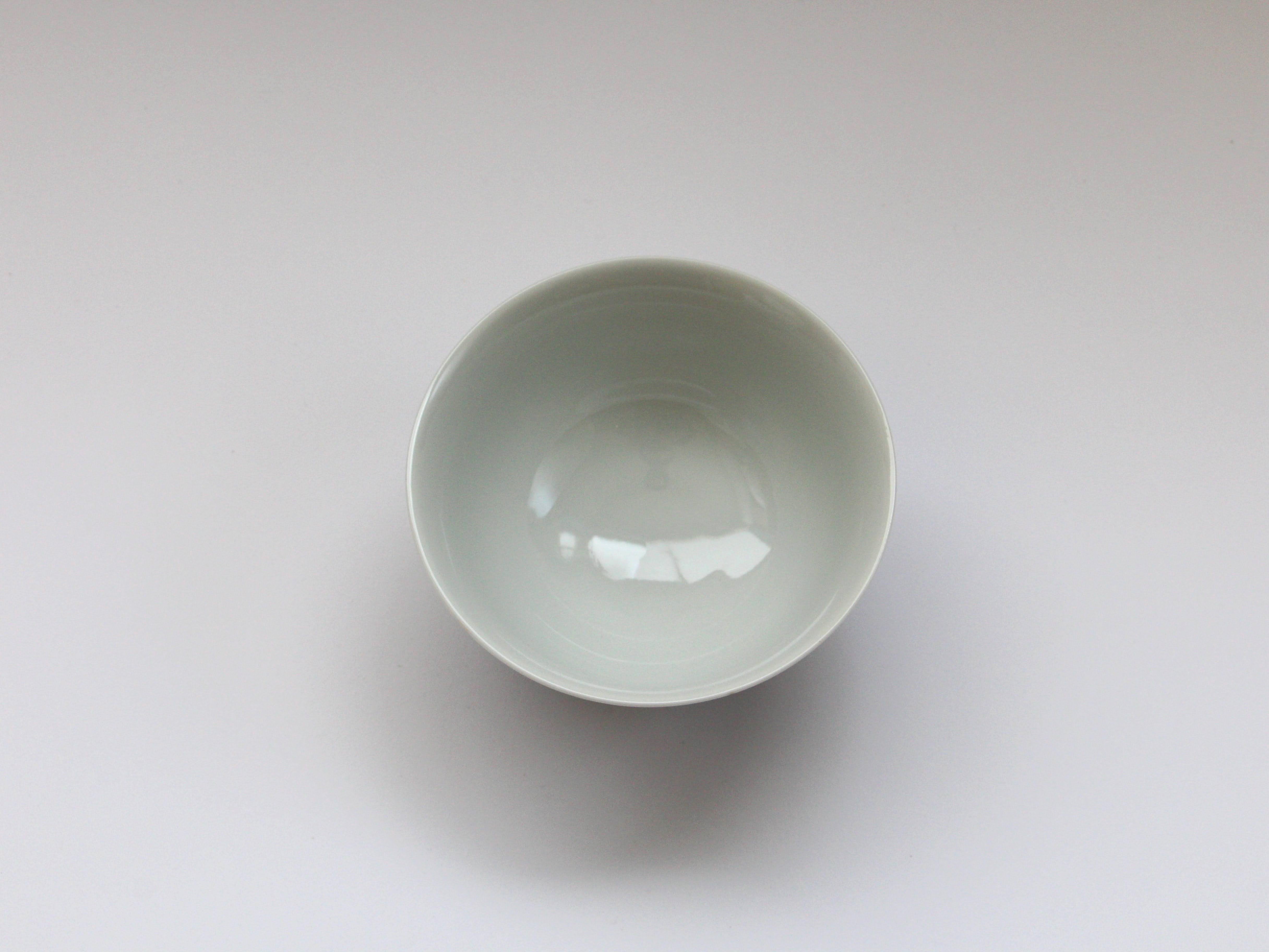 濃花うさぎ飯碗 小【徳七窯】