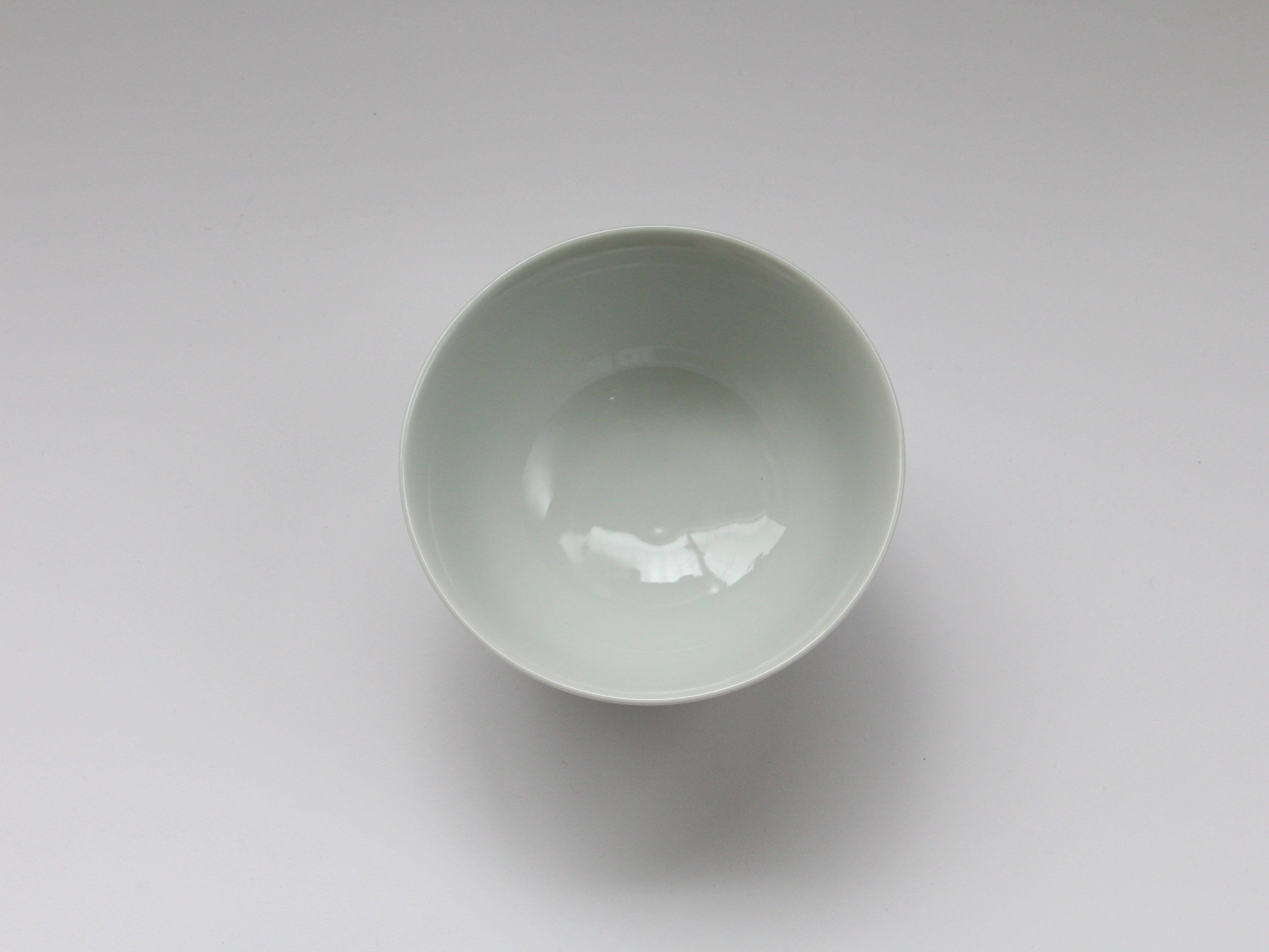 きらきらうさぎ飯碗 大【徳七窯】