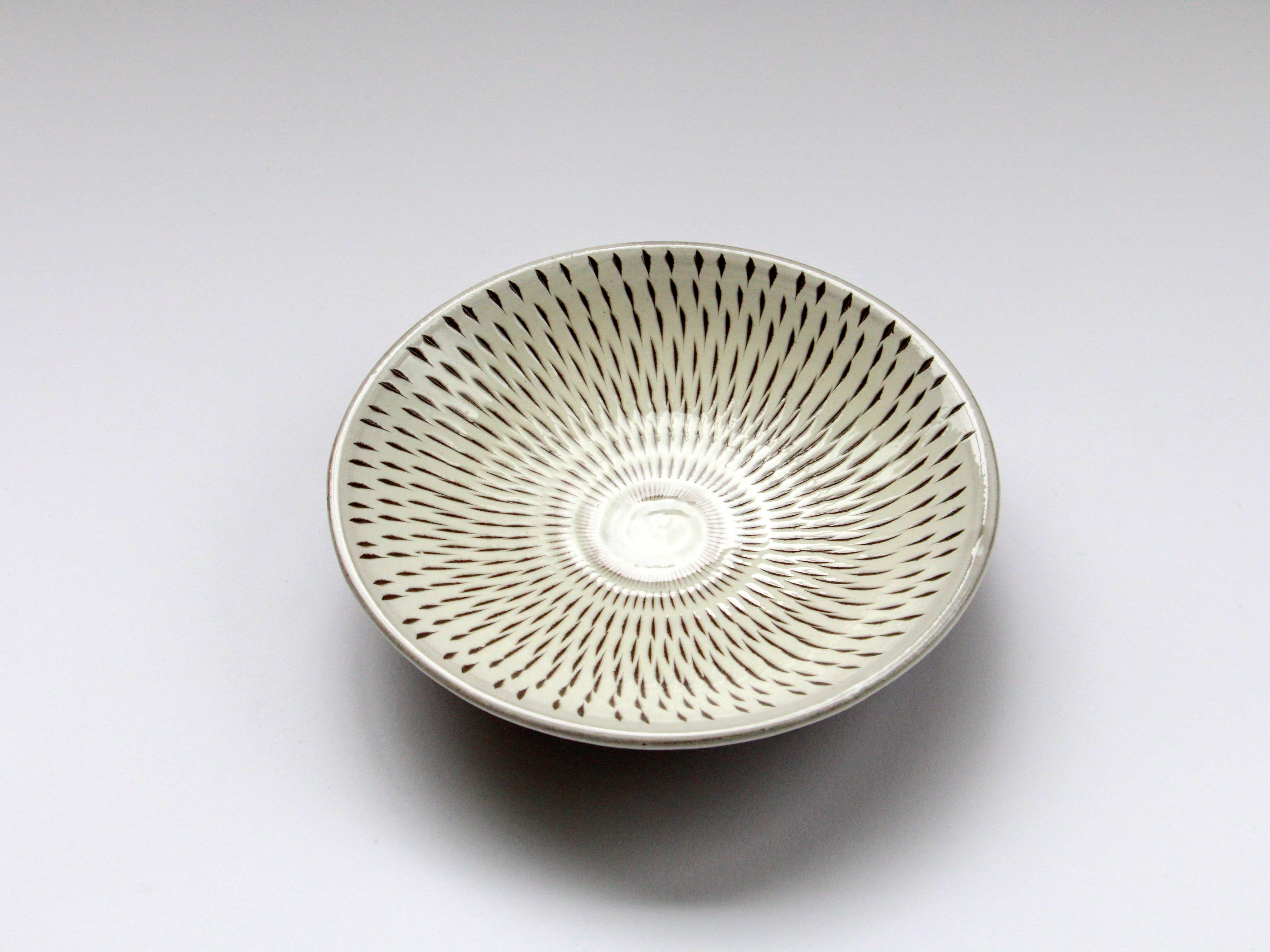 とびかんな5寸皿【宝山窯】