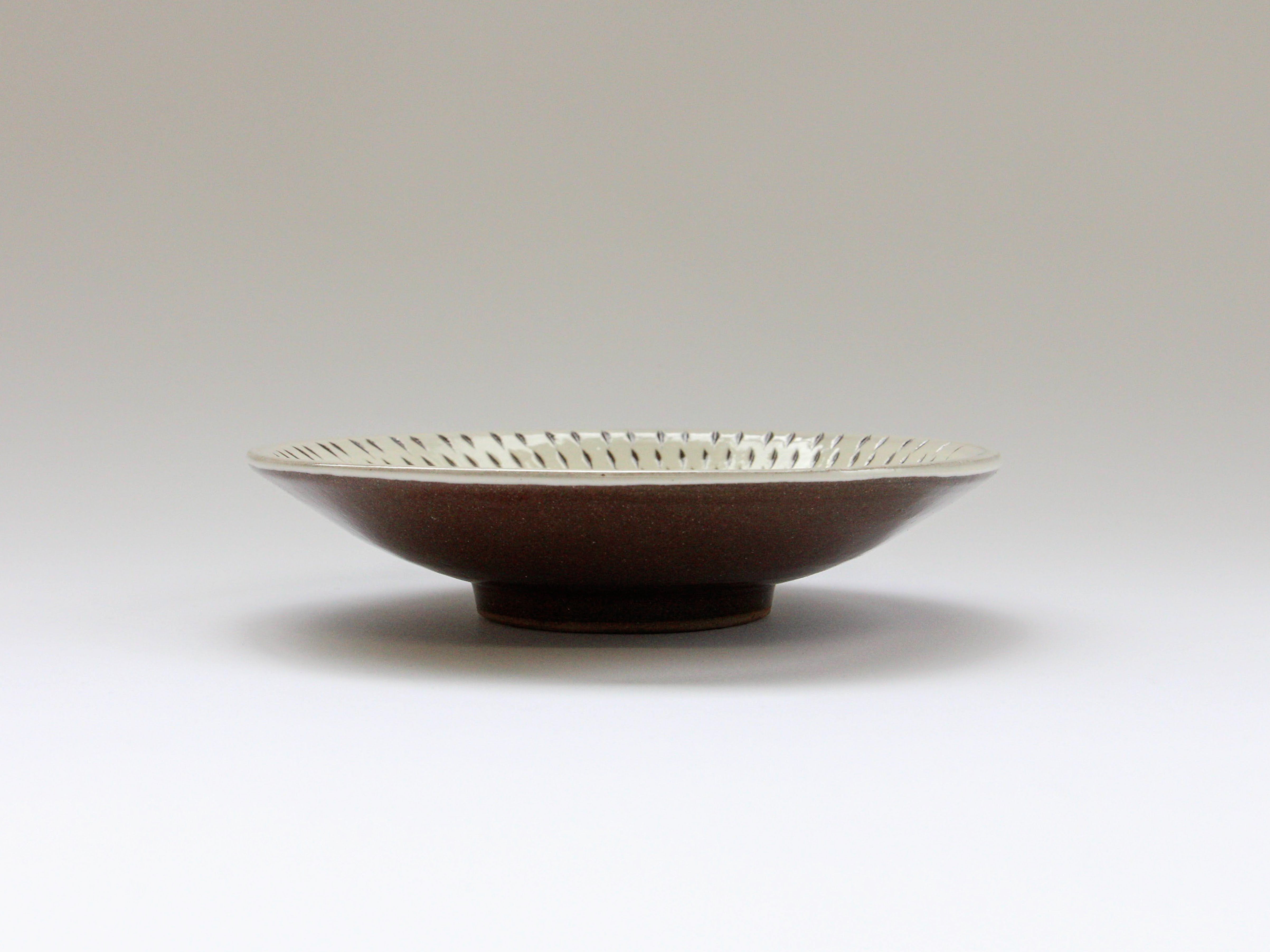 とびかんな5寸皿【宝山窯】