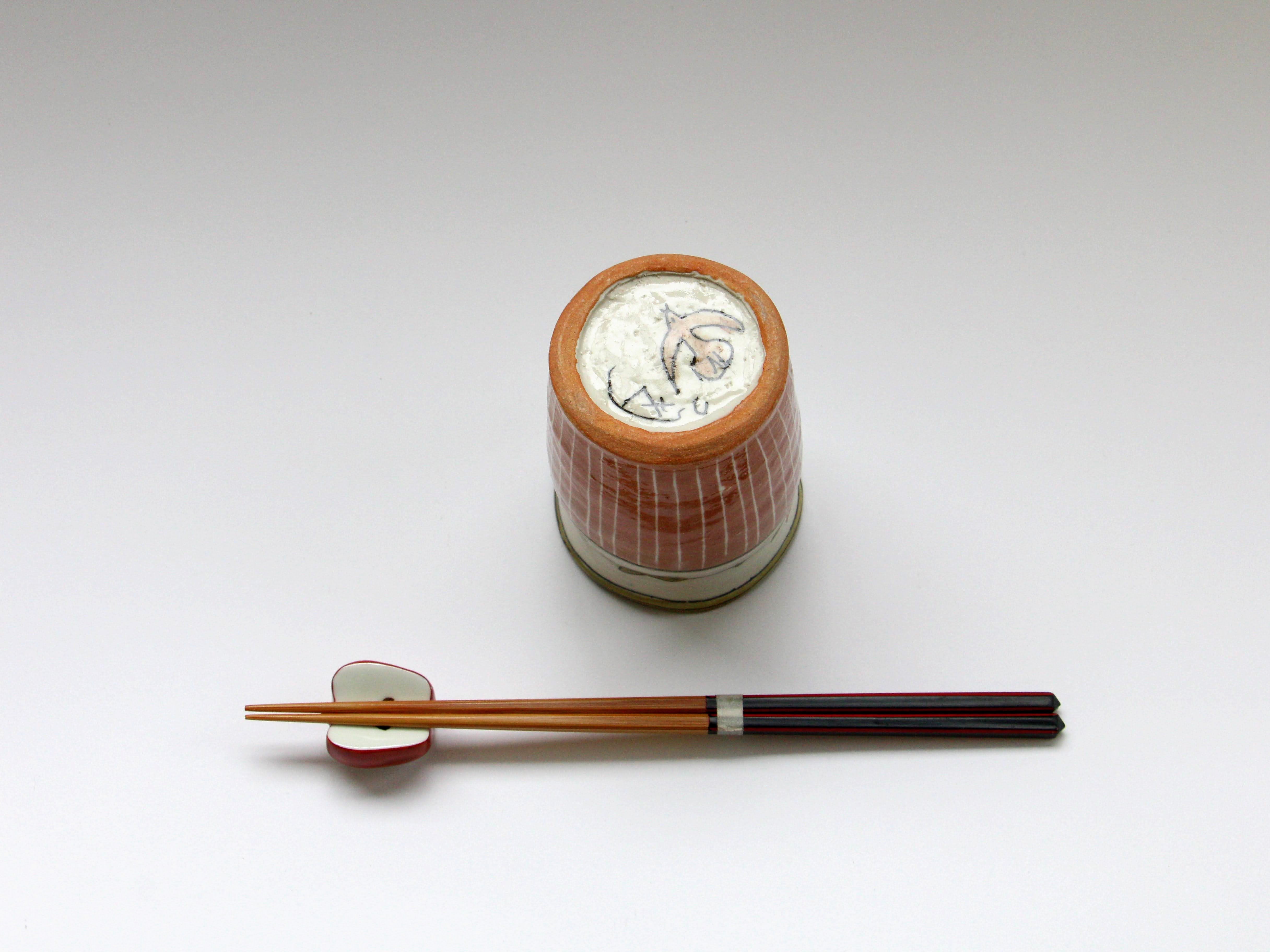 湯呑 蓮 ピンクいっちん十草【加藤淳】