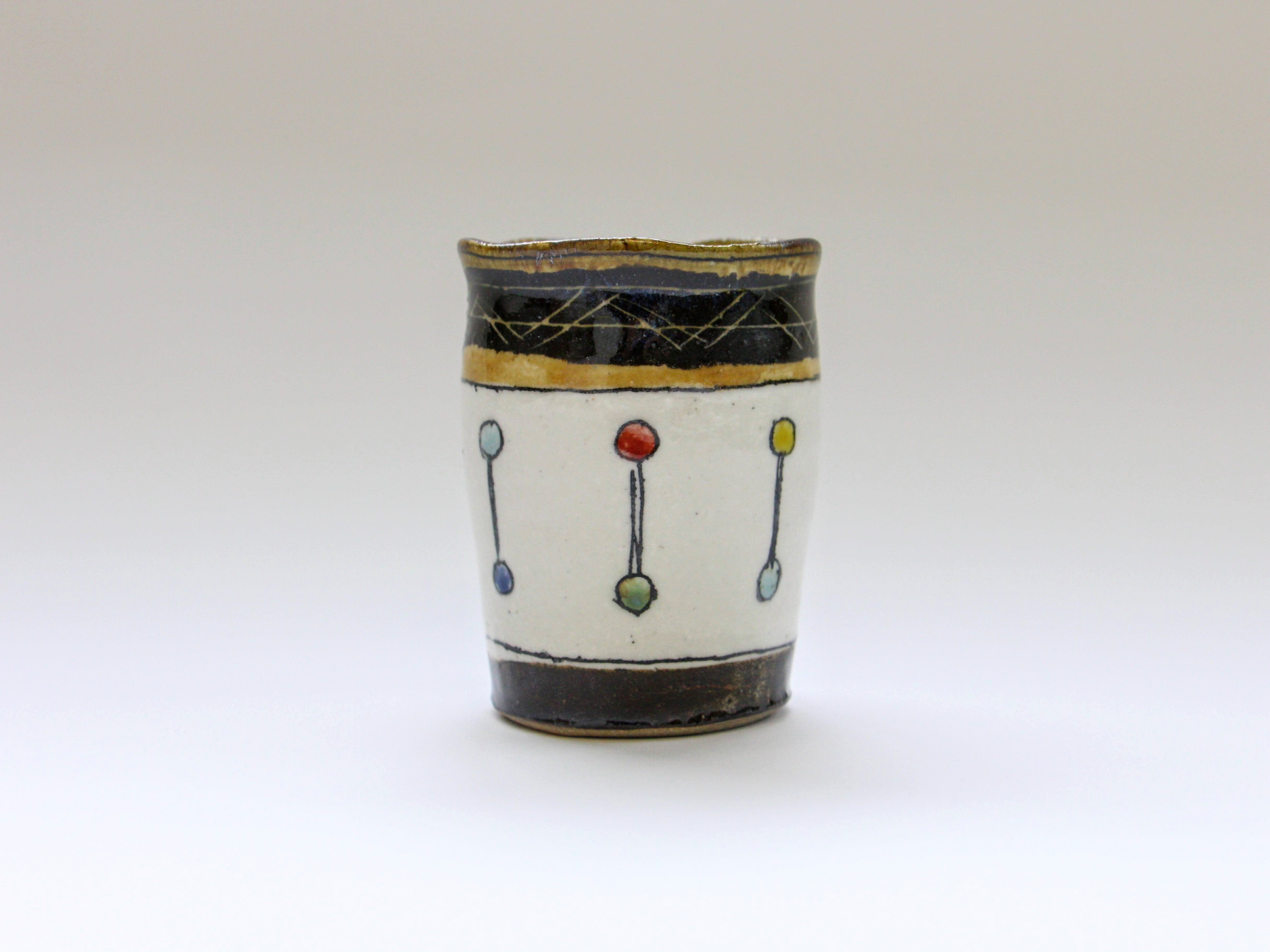 湯呑 三色【加藤淳】