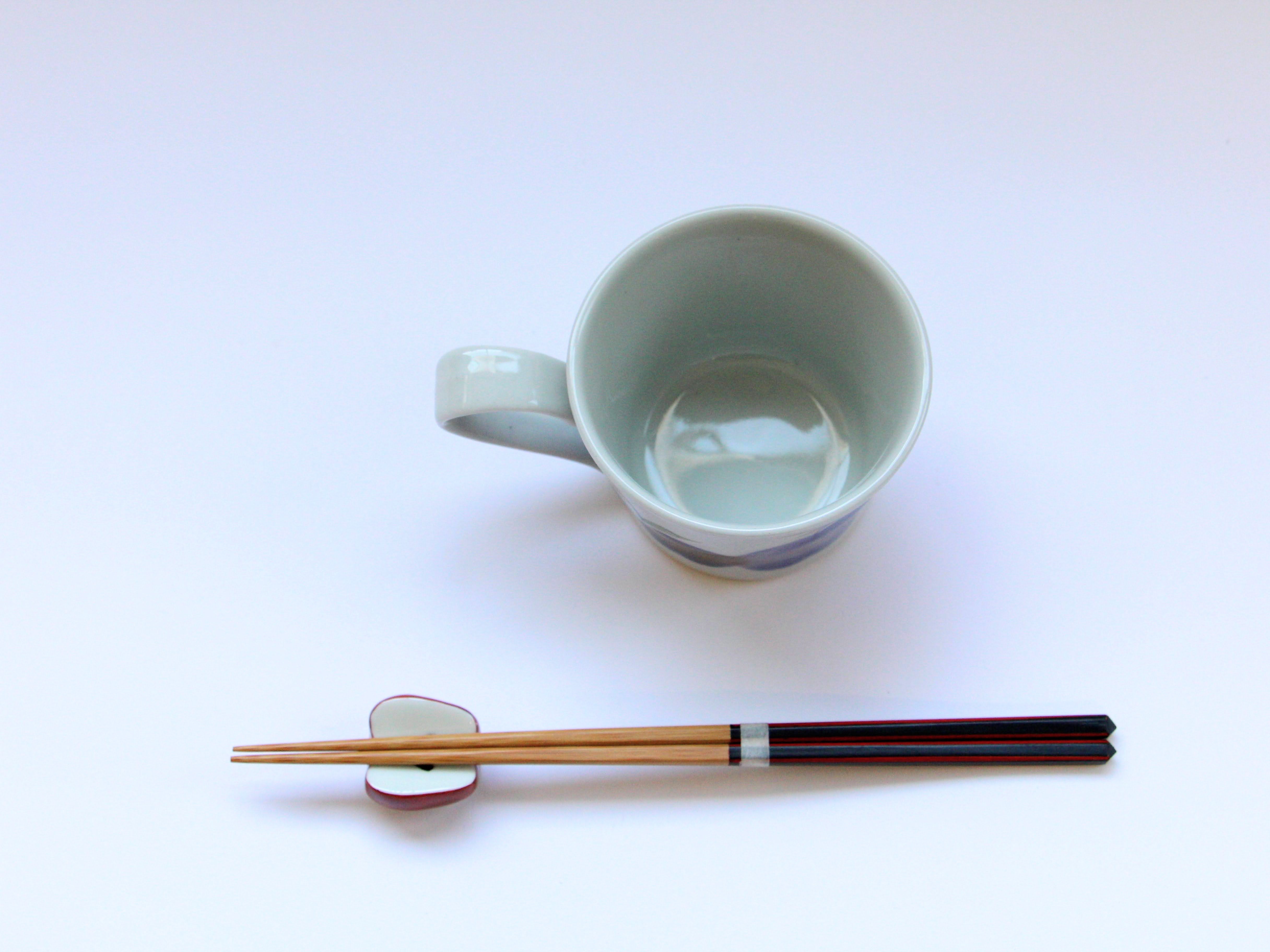 りんごドテマグカップ 赤【敏彩窯】