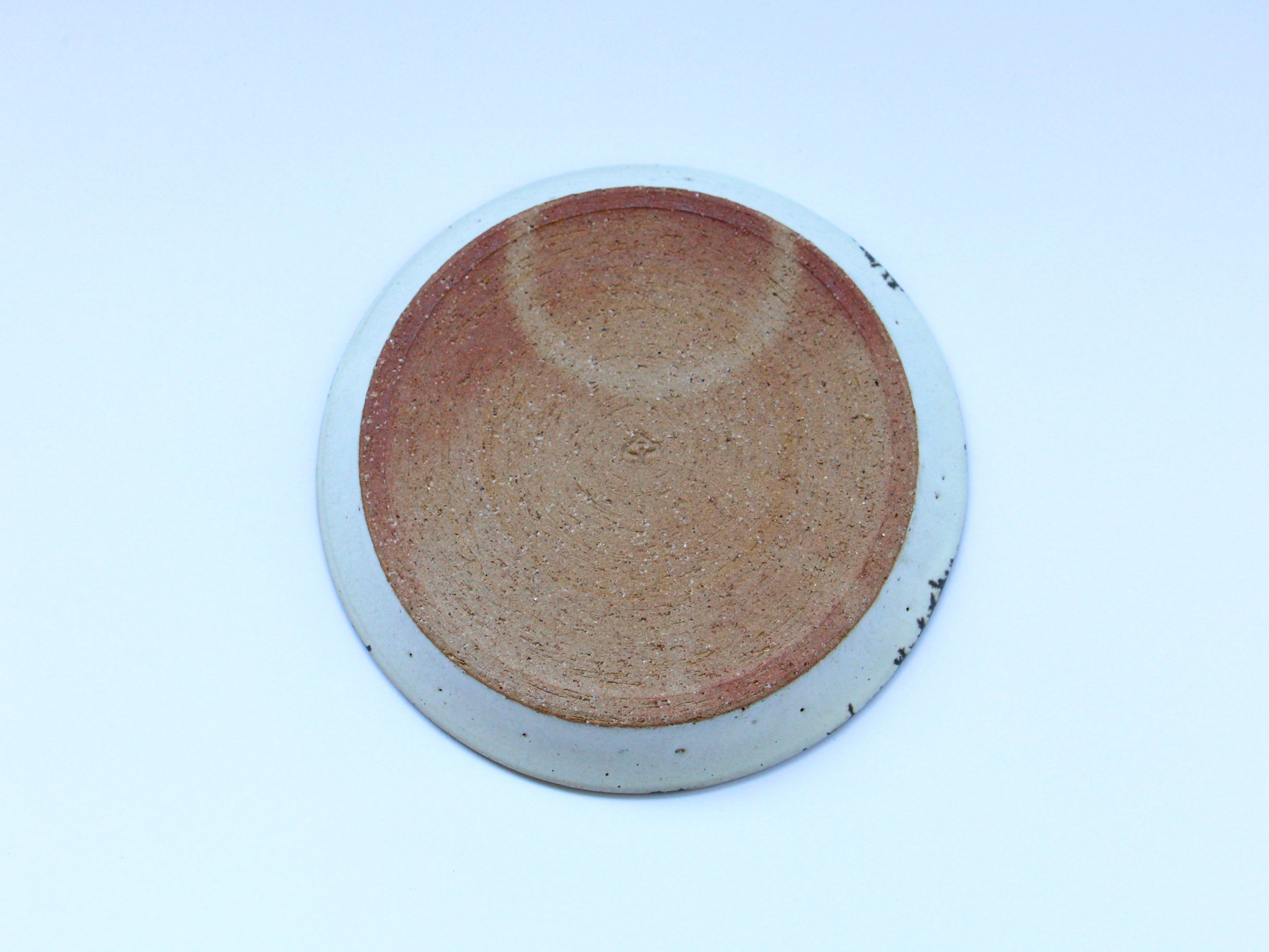 白泥5寸プレート【文山香菜江】