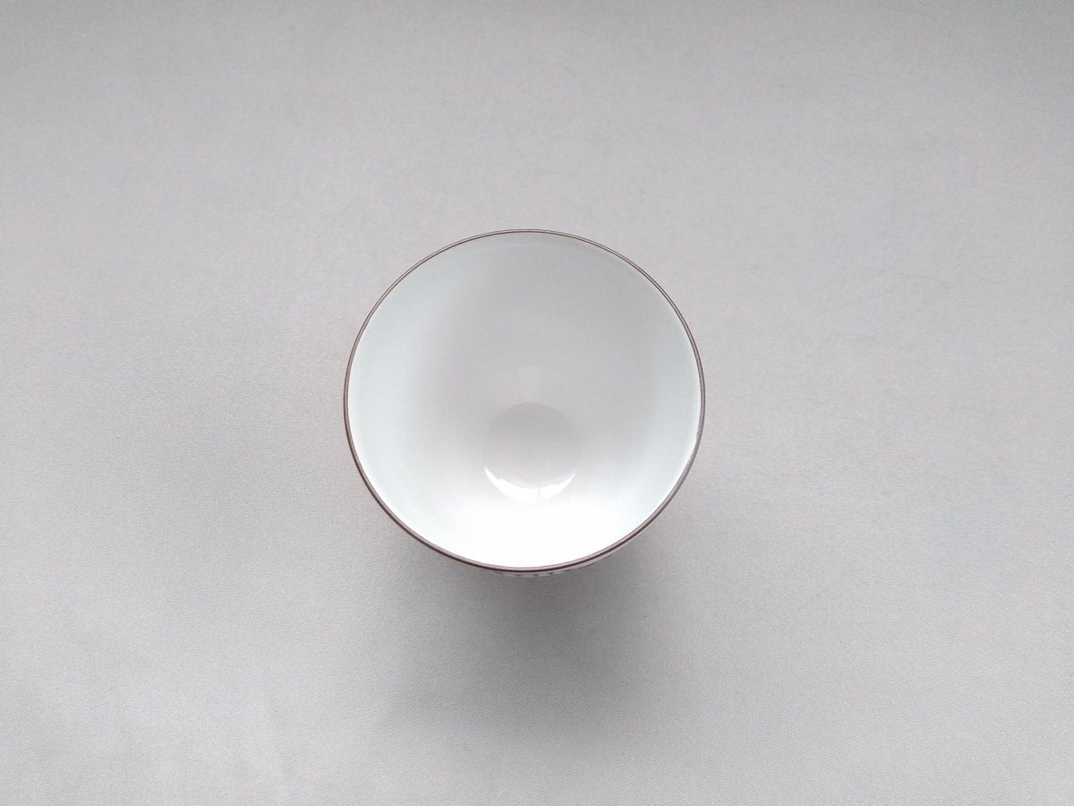 ラスター彩花春日コップ 黒【福峰窯】