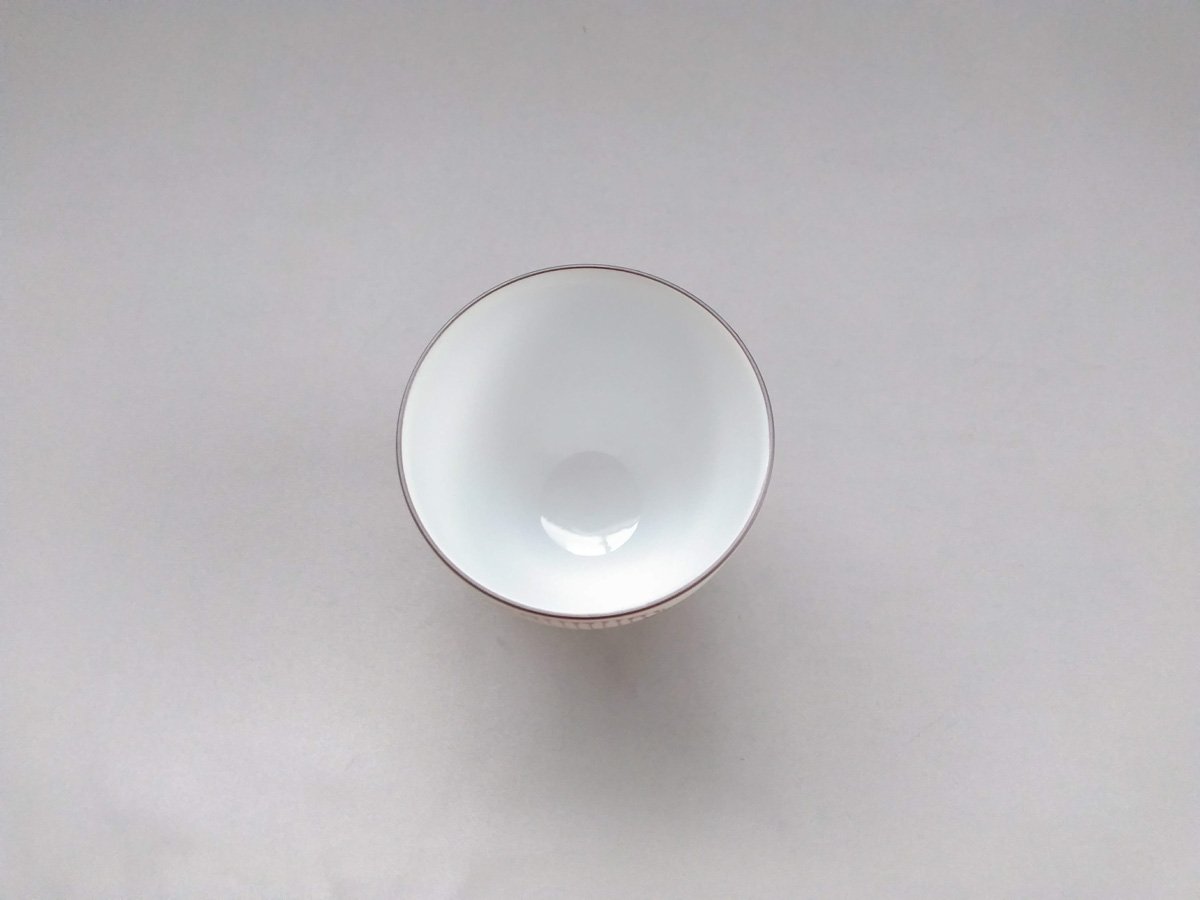 ラスター彩花春日コップ 赤【福峰窯】