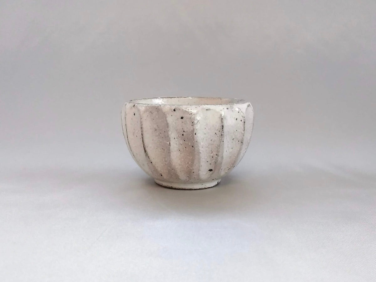 粉引太削ぎ丸ぐい呑【兵山窯】