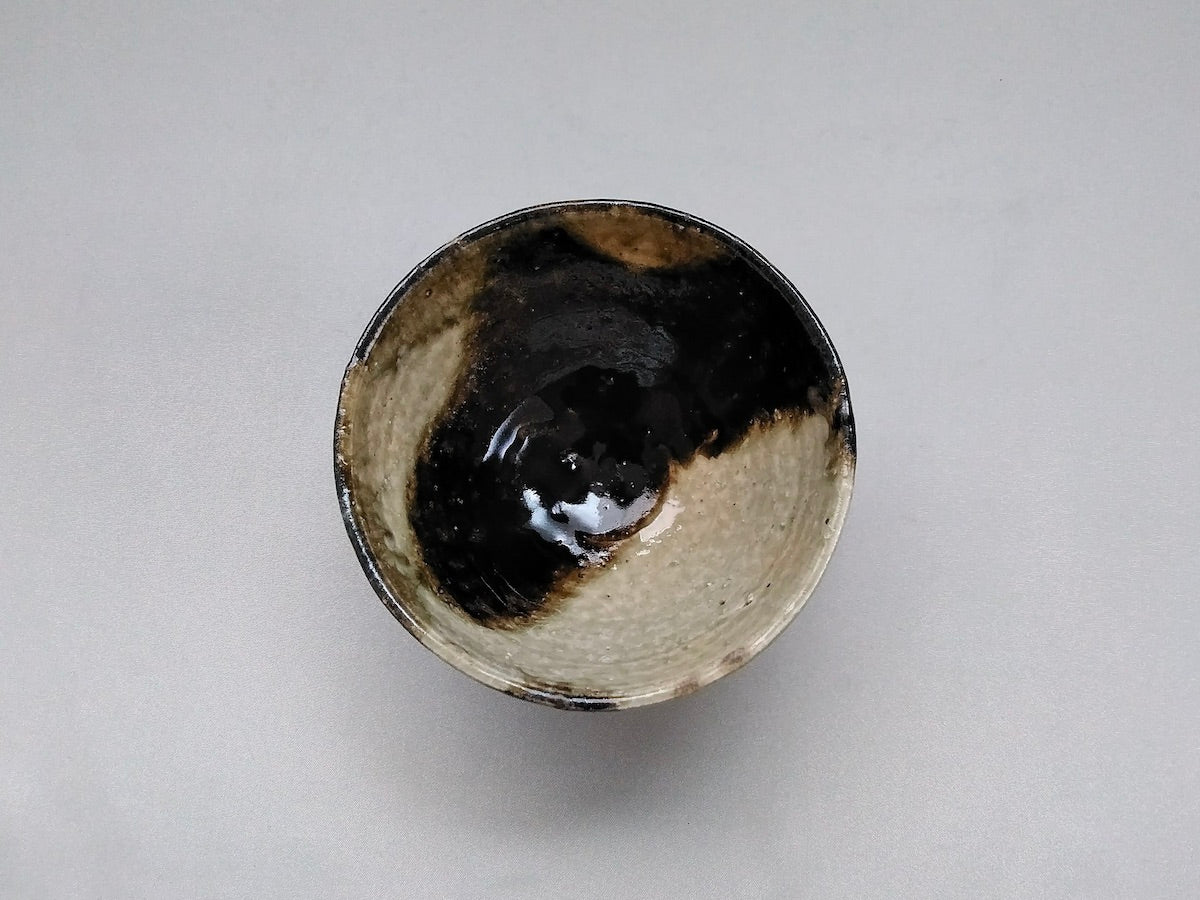 鉄彩飯碗小【奥田誠二】