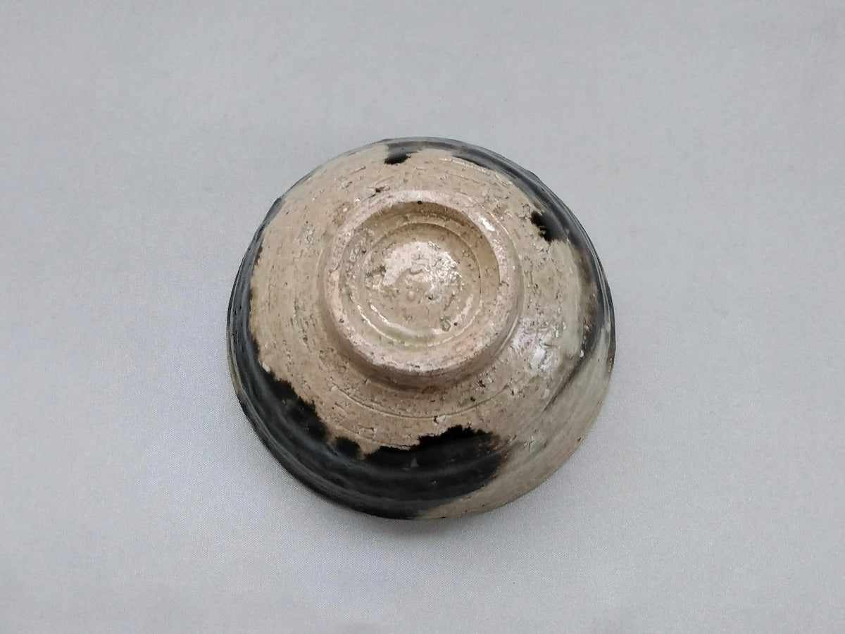 鉄彩飯碗小【奥田誠二】