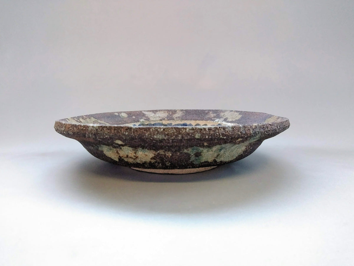 染付花紋8寸皿【洸彩窯】