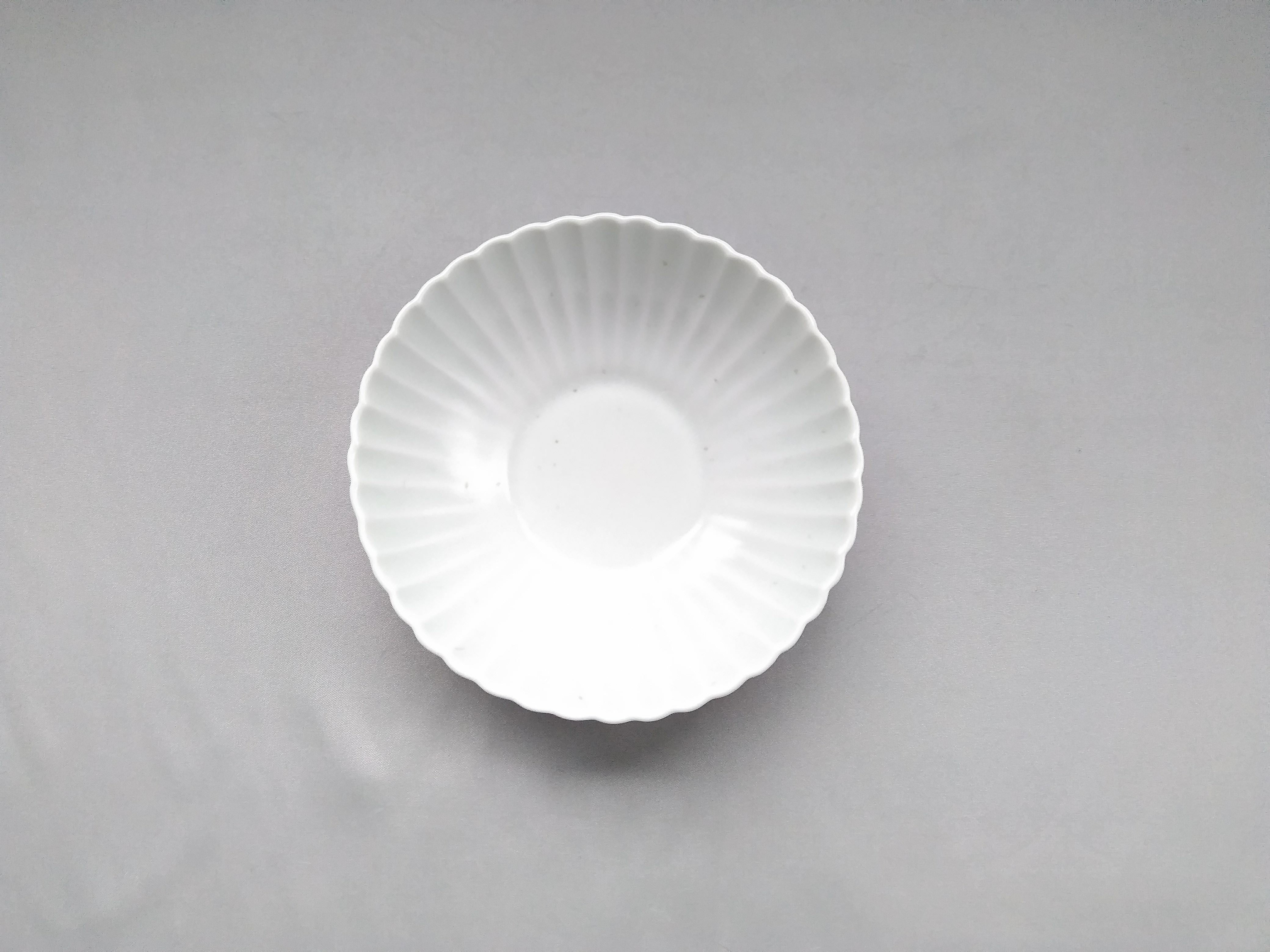 緑白磁菊割14cm鉢【やま平窯】