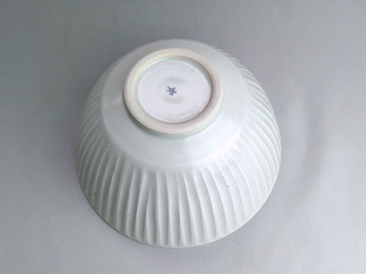 灰釉しのぎ多用丼【陶房青】