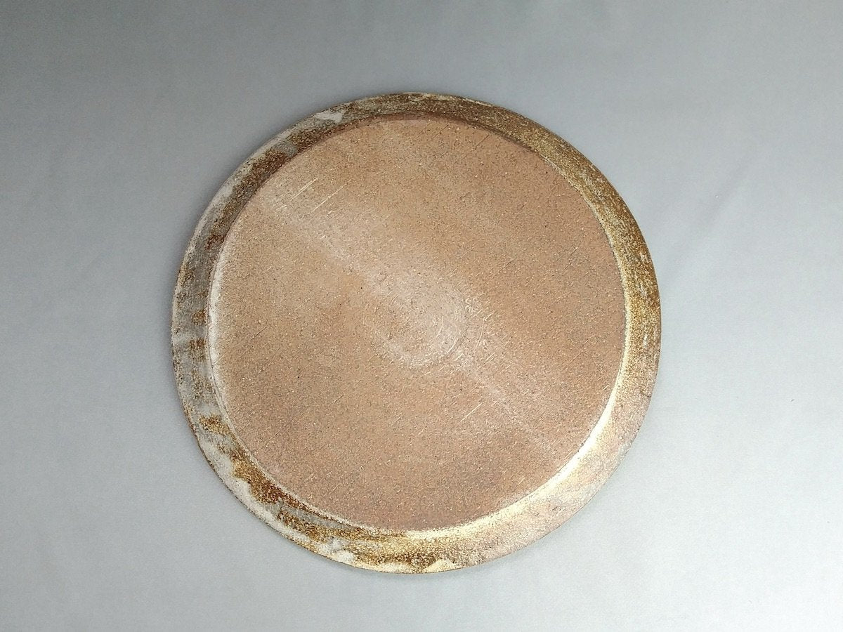 新粉引7寸リム皿【熊谷雅博】