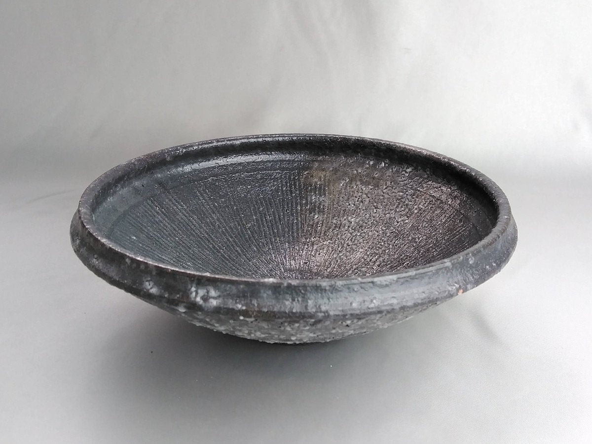 黒かいらぎ7寸すり鉢【熊谷雅博】