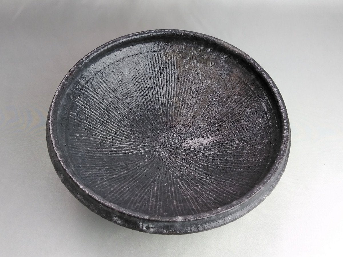 黒かいらぎ7寸すり鉢【熊谷雅博】