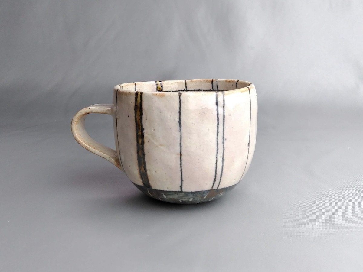 二色十草丸マグ緑【佐藤正士】