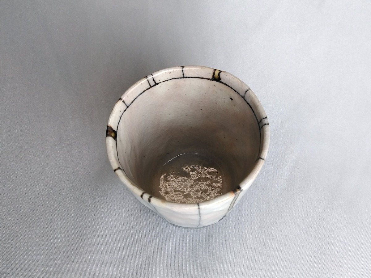 三色十草フリーカップ緑【佐藤正士】