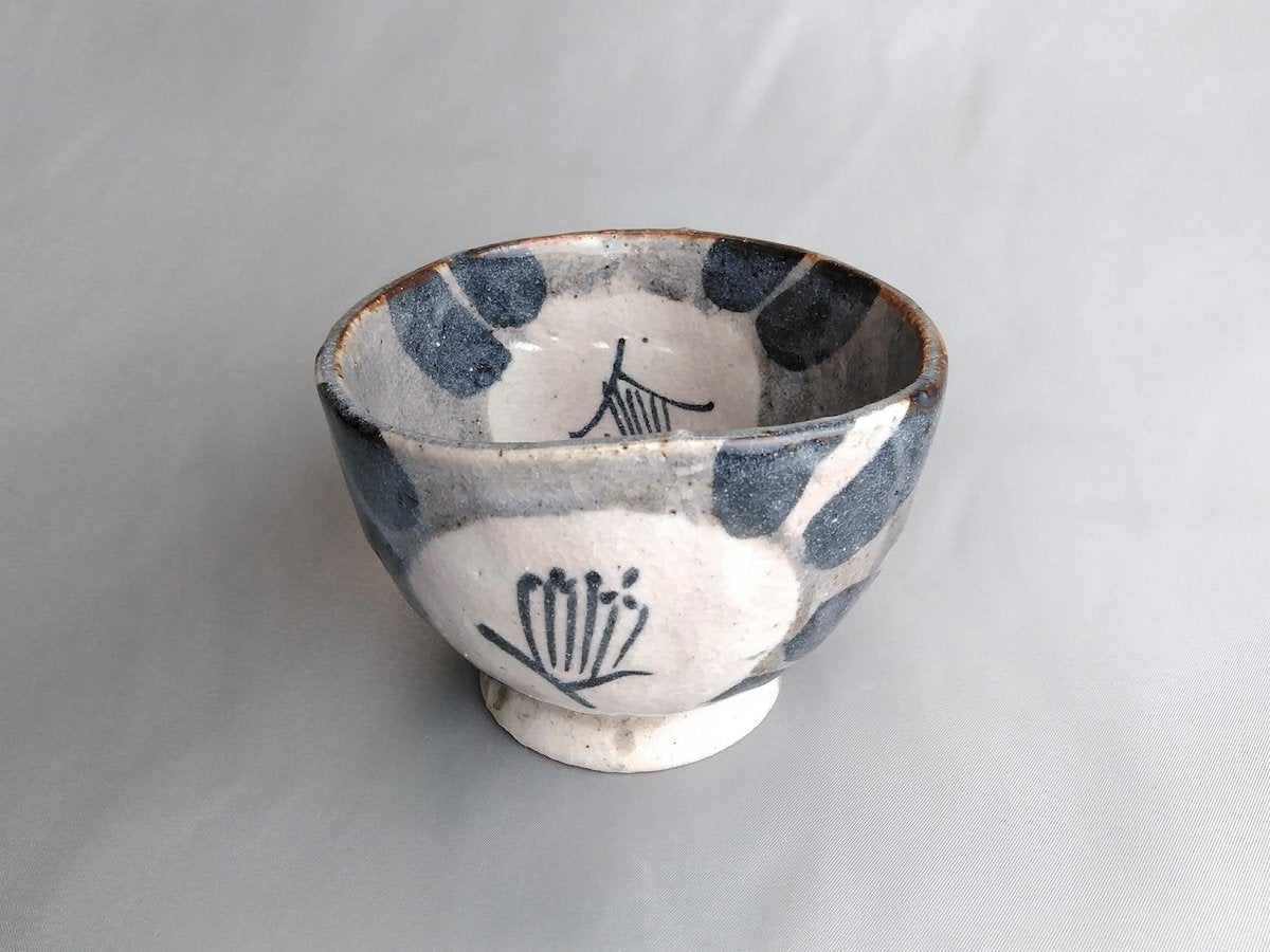 鼠志野椿三角小付【佐藤和次】