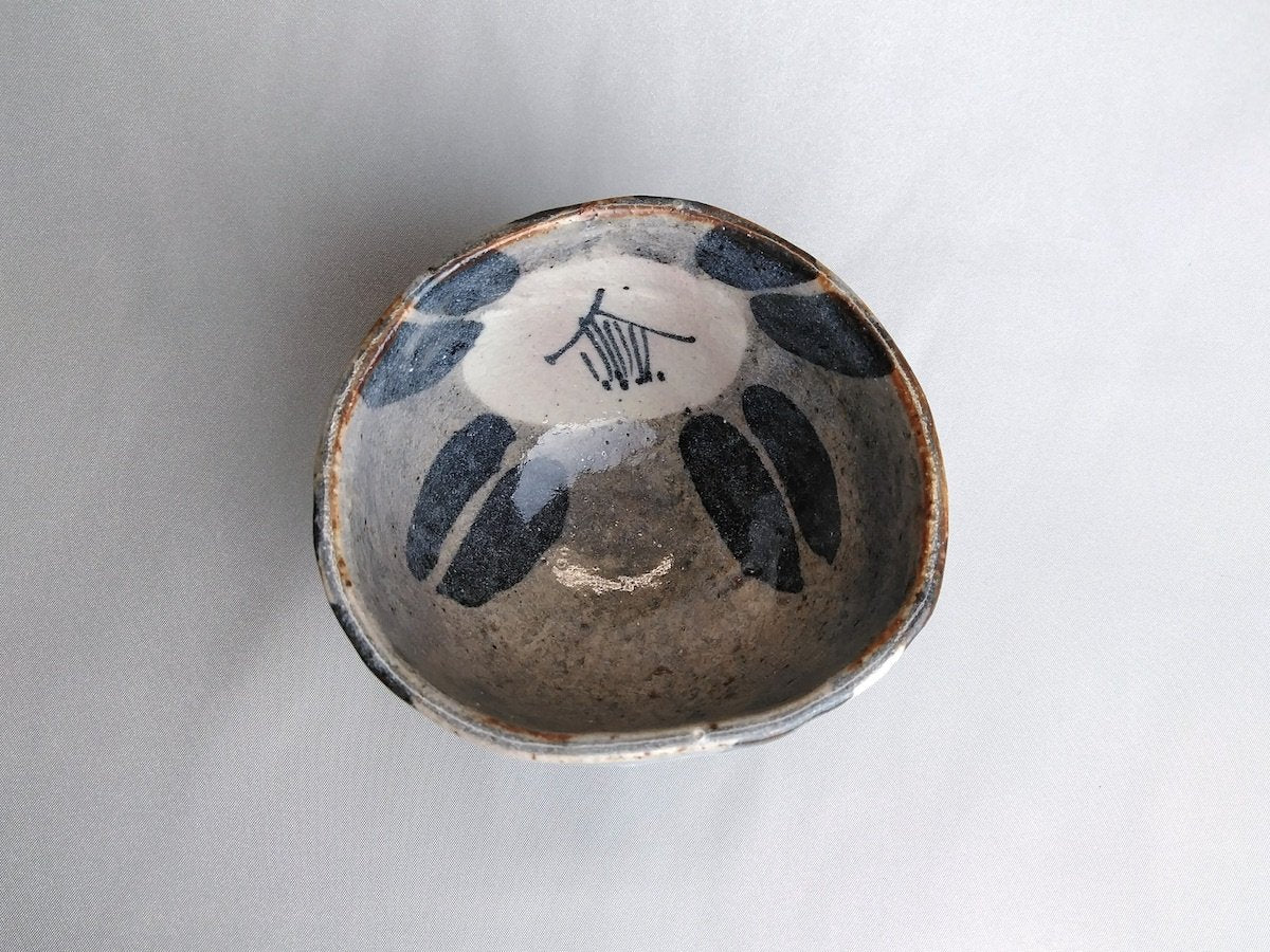 鼠志野椿三角小付【佐藤和次】