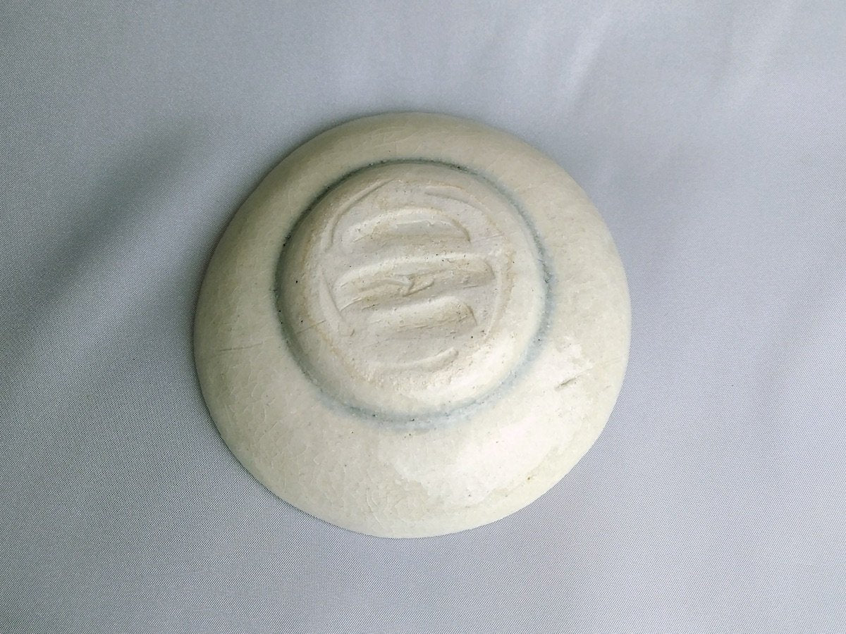 安南赤絵4寸リム鉢【日比野正明】