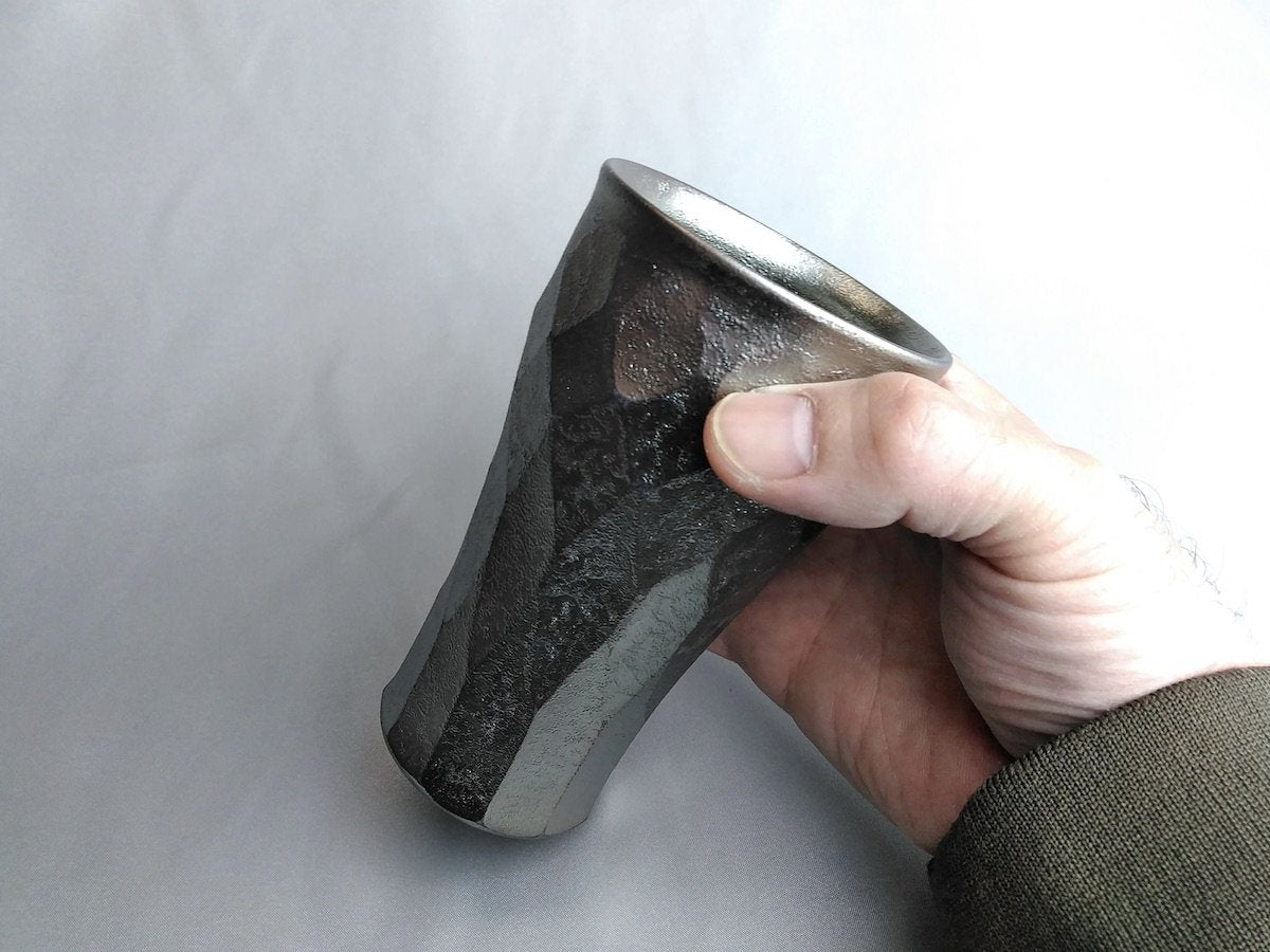 窯変カットグラス【富田正】