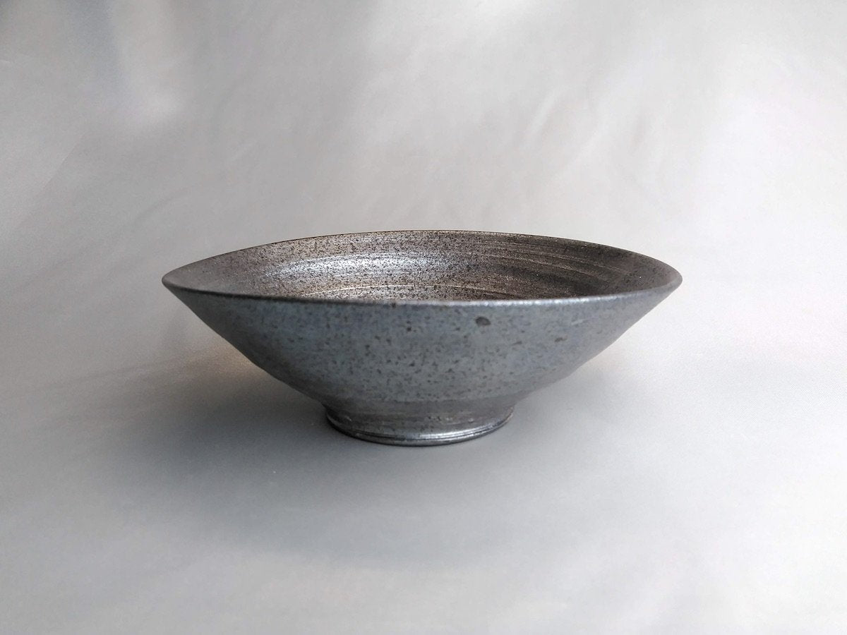 銀化たわみ鉢【富田正】