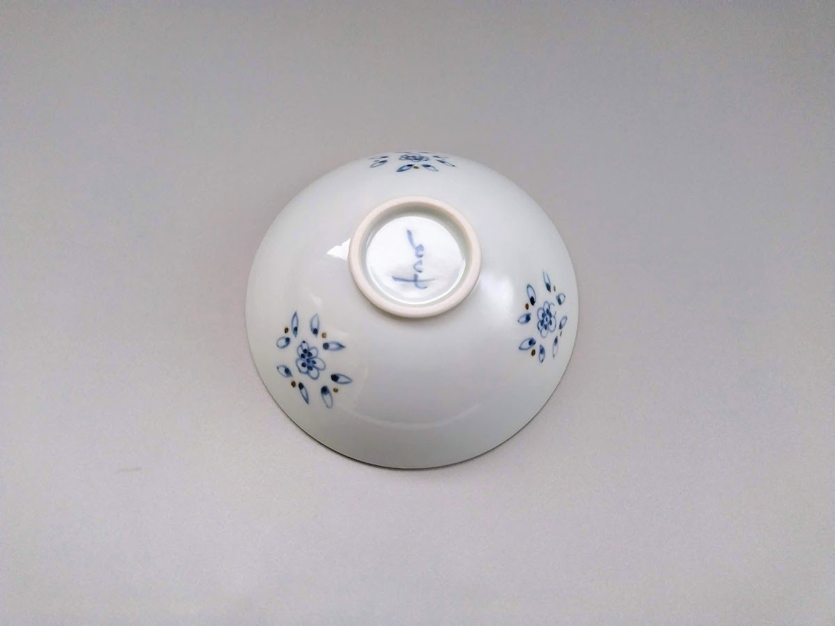 つる花唐草平鉢【徳七窯】