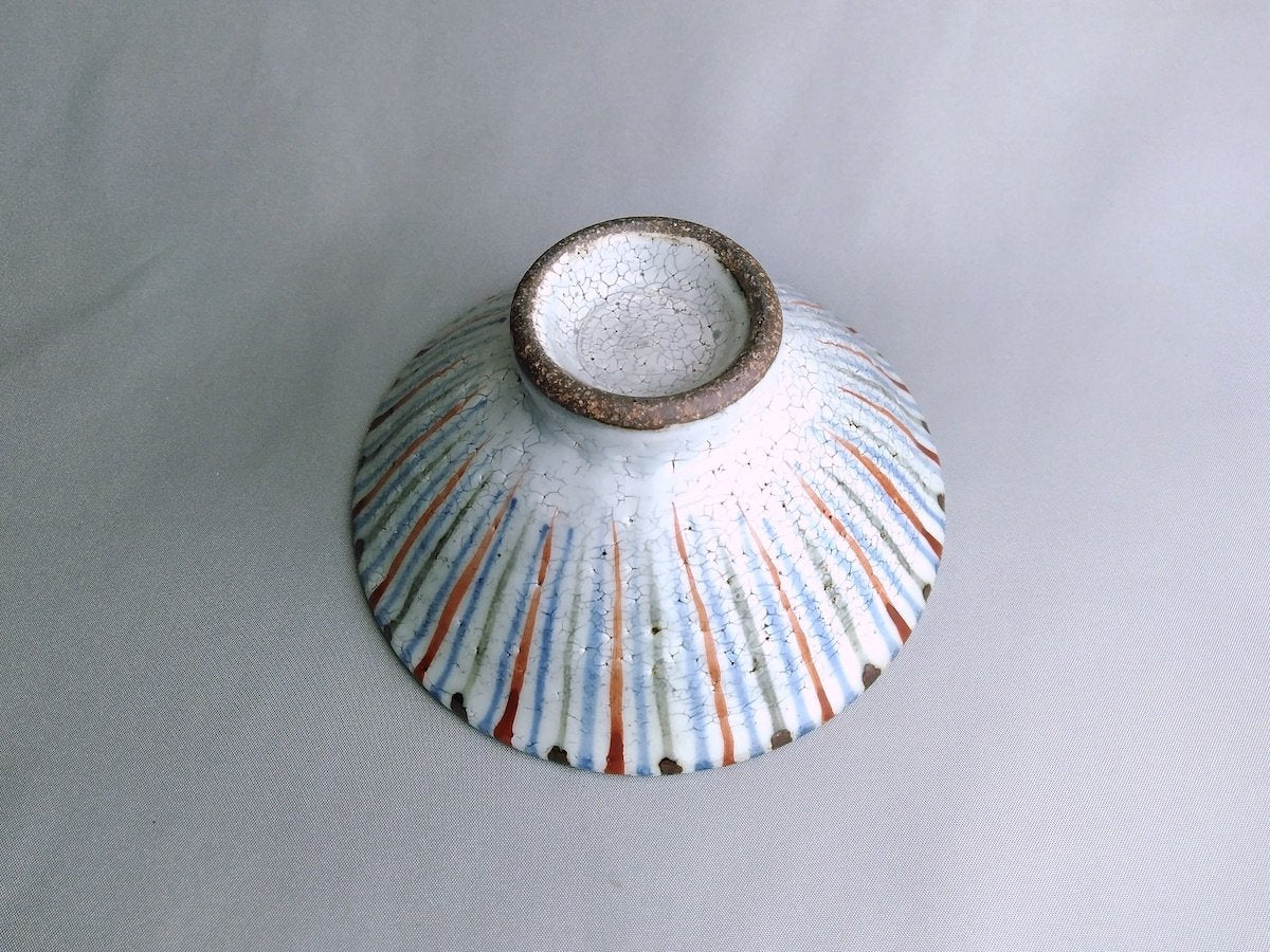 三色十草飯碗赤【三浦繁久】