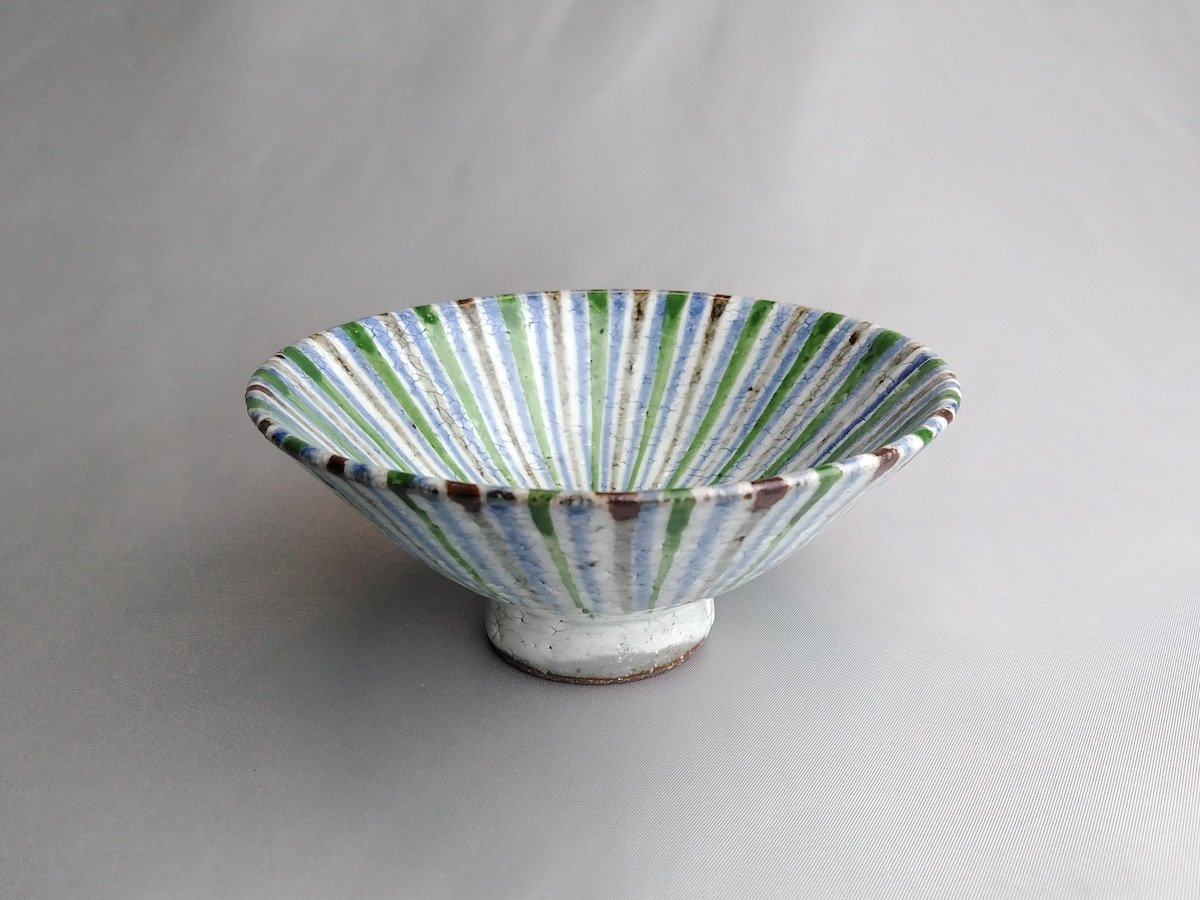 三色十草飯碗緑【三浦繁久】