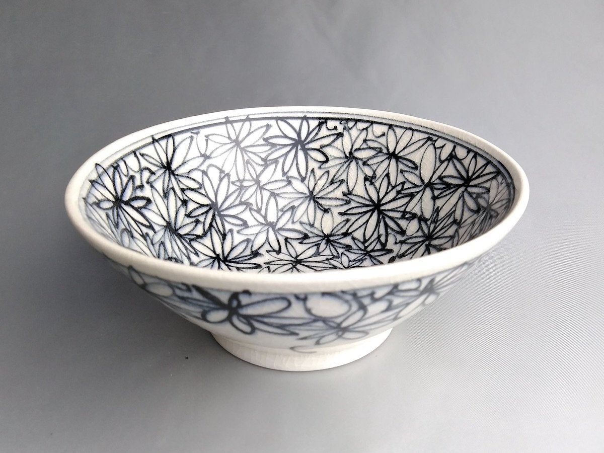 花詰平小鉢青【喜鶴製陶】