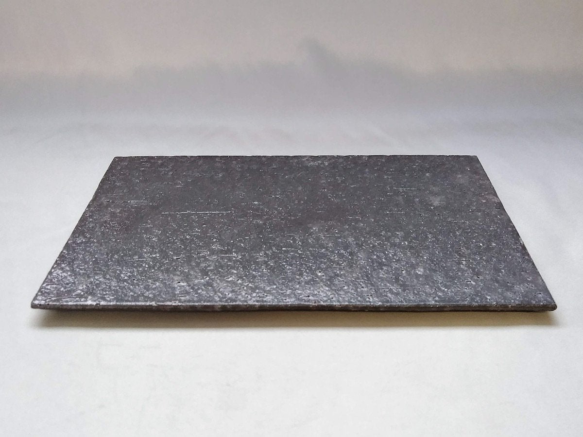 黒かいらぎ長角プレート皿【熊谷雅博】