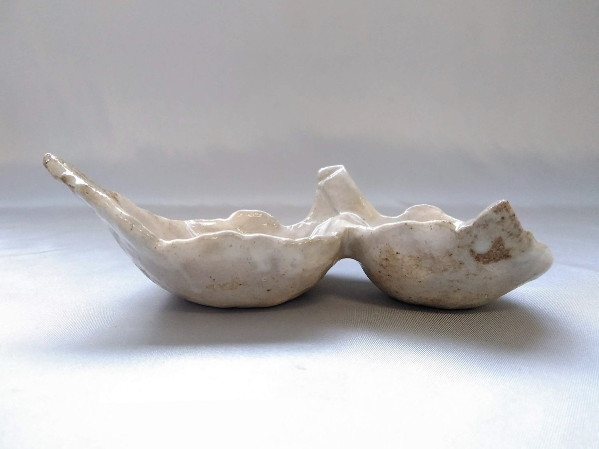 双葉小鉢小粉引【小栗大幸】