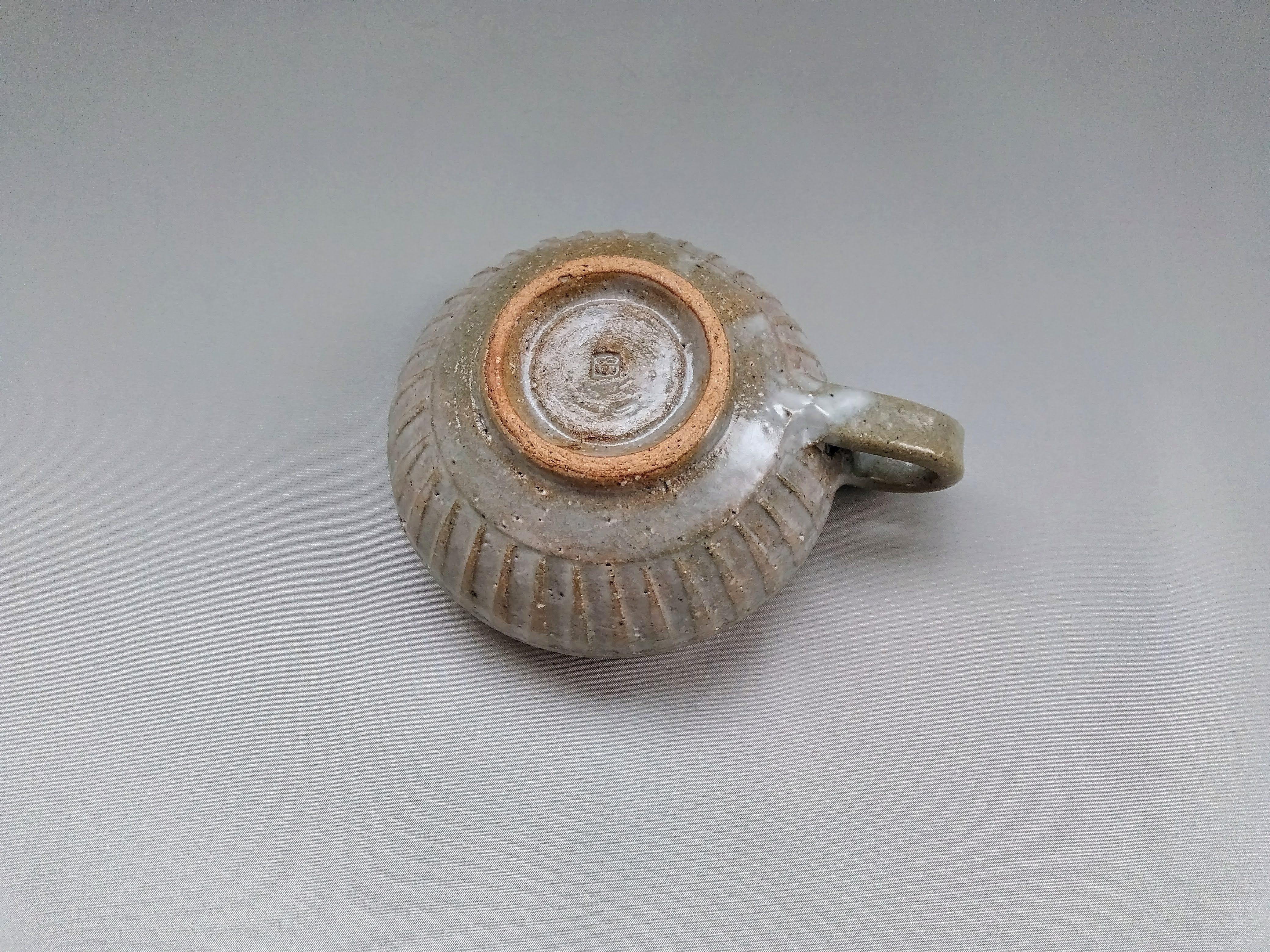 しのぎスープカップ シロ【横井清英】