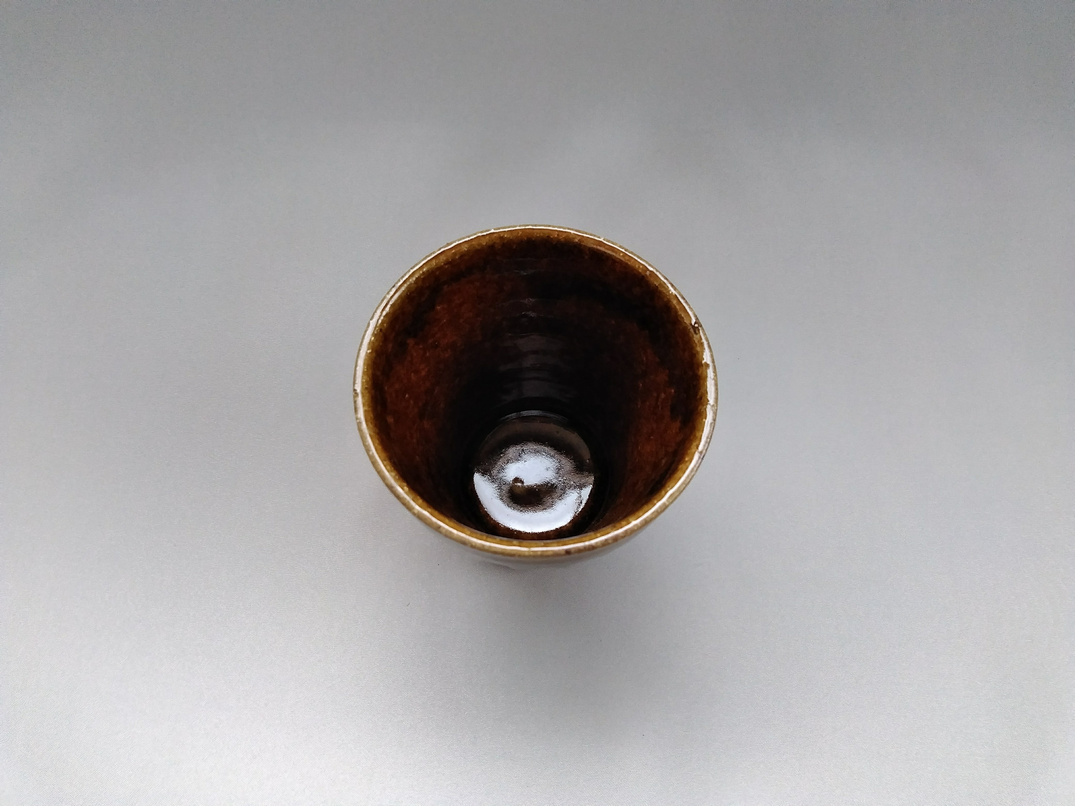 しのぎ反りフリーカップ アメ【横井清英】