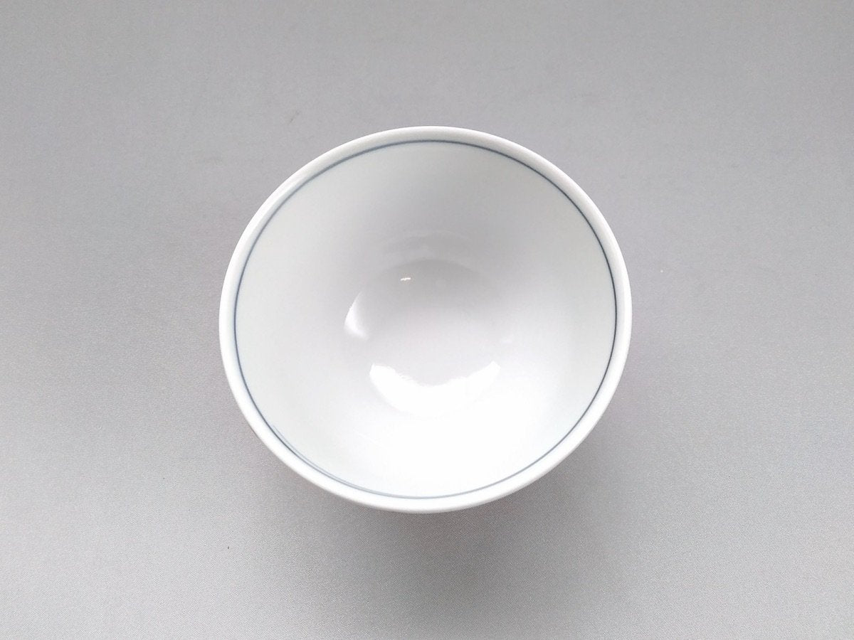 点格子飯碗赤【福峰窯】