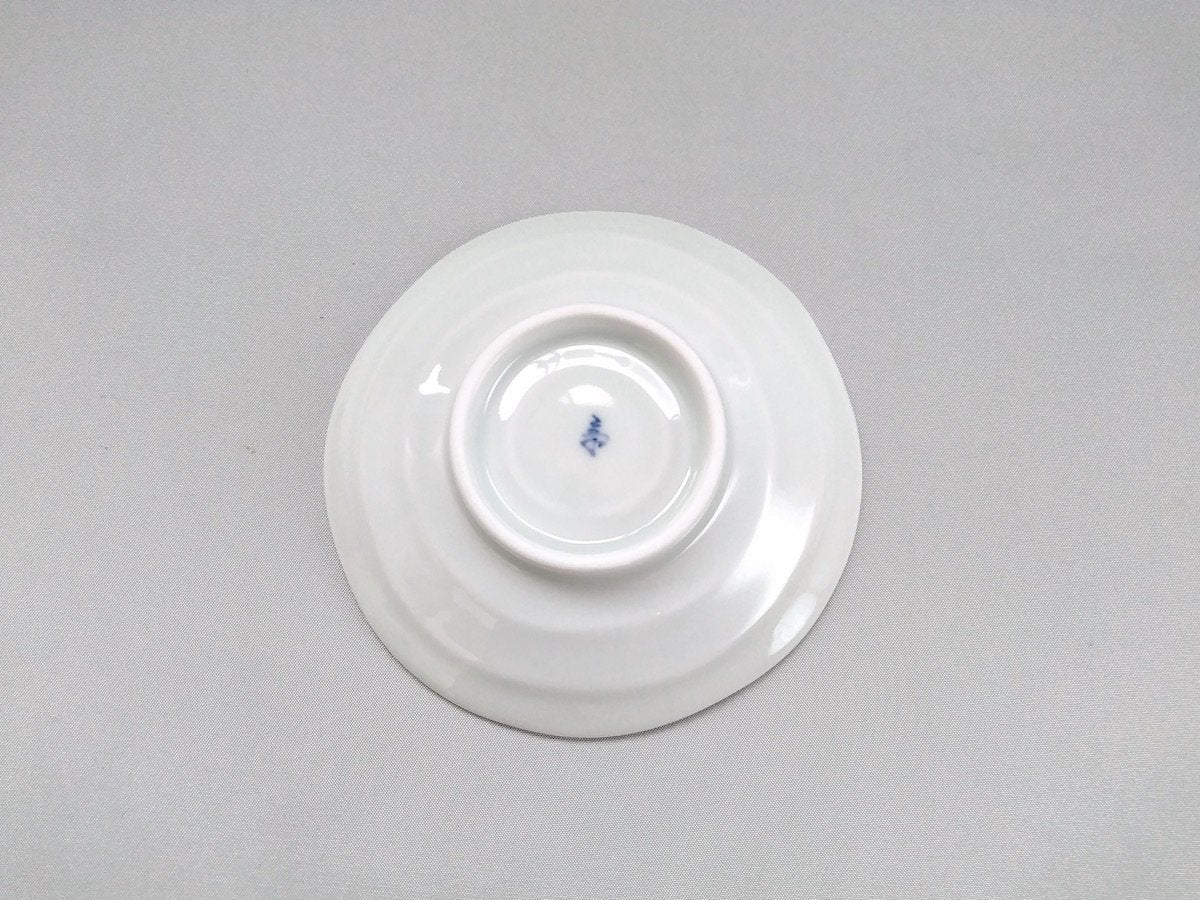 花詰小皿赤【康創窯】