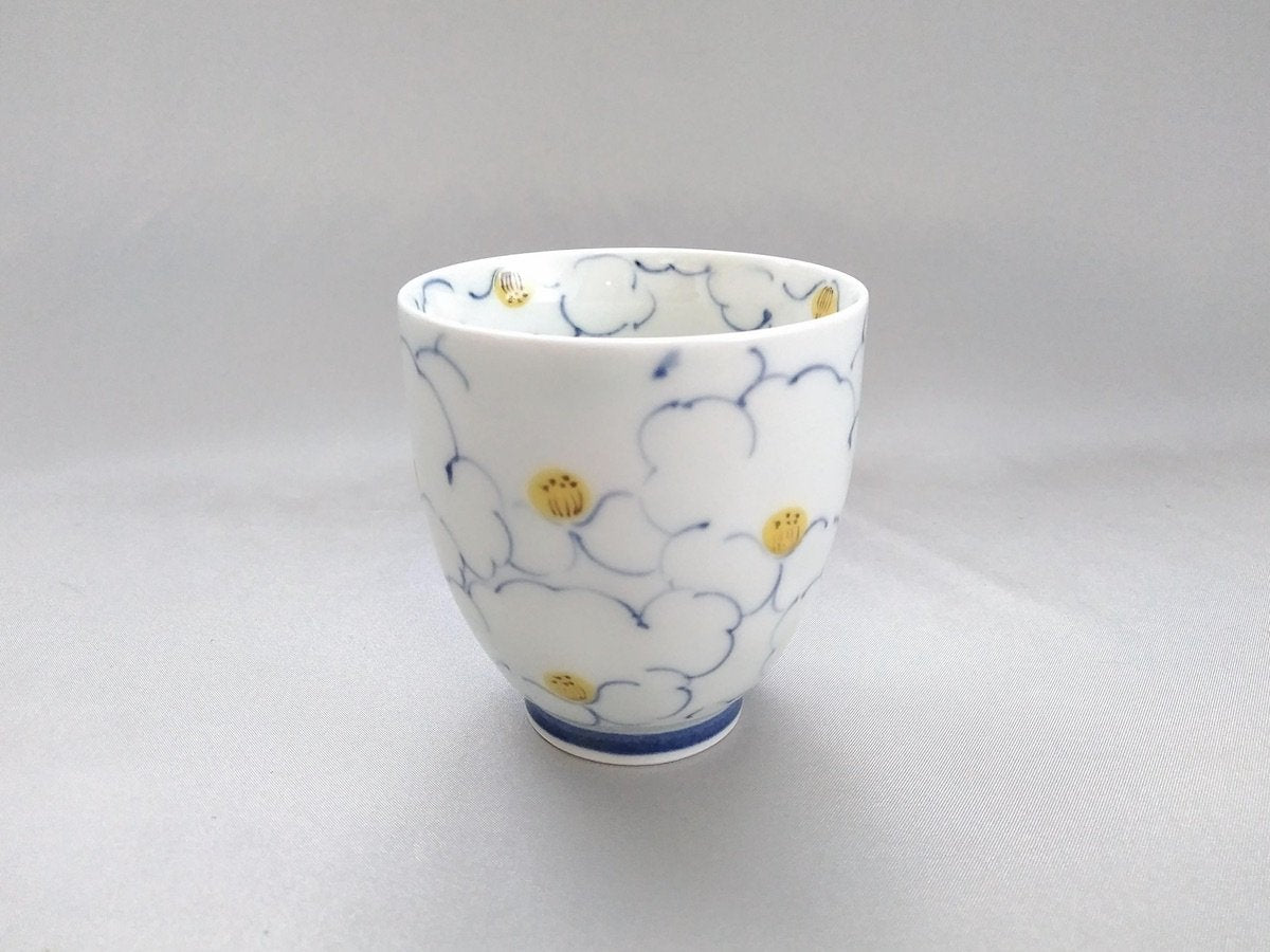 花詰湯呑青【康創窯】