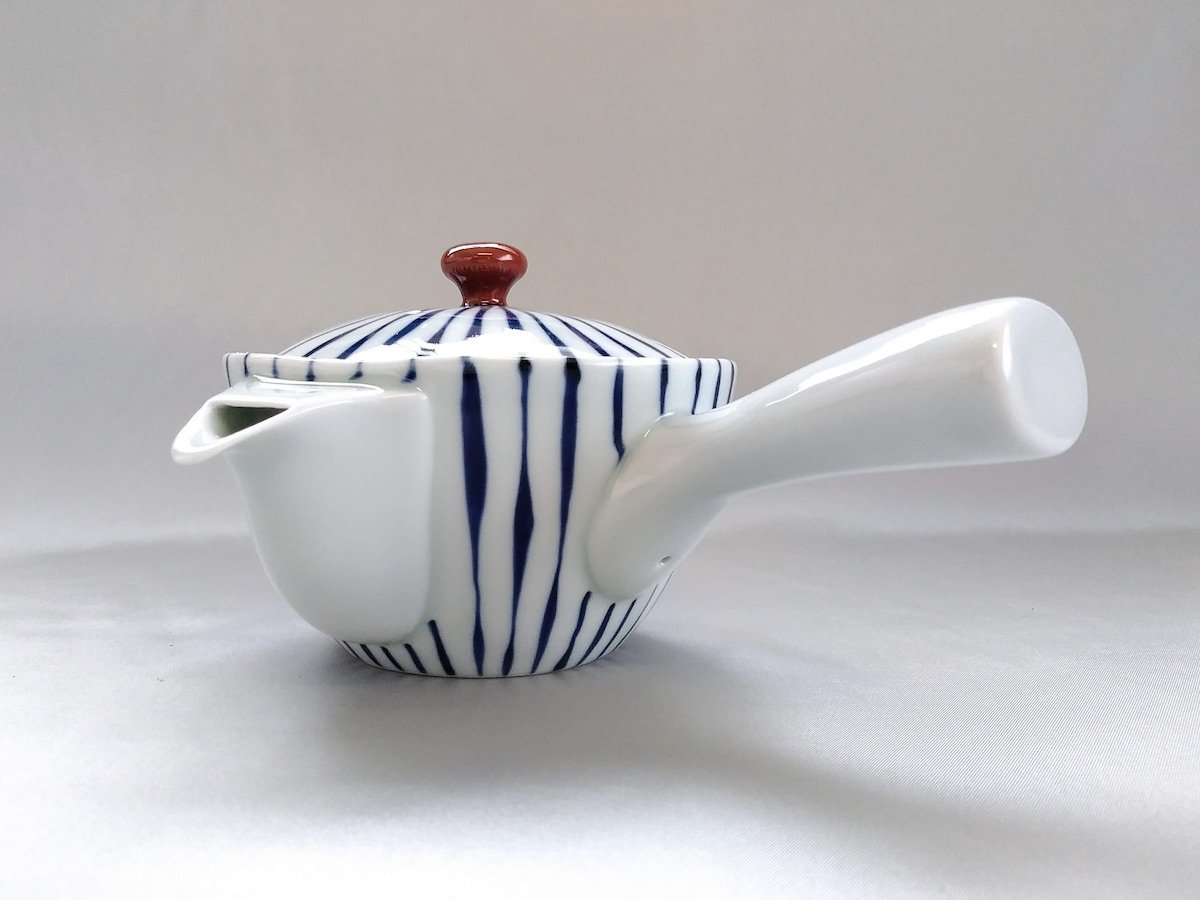 つれづれ十草急須【康創窯】