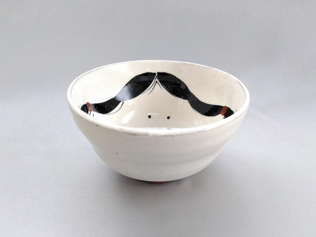 おかめ飯碗【陶工房楽】