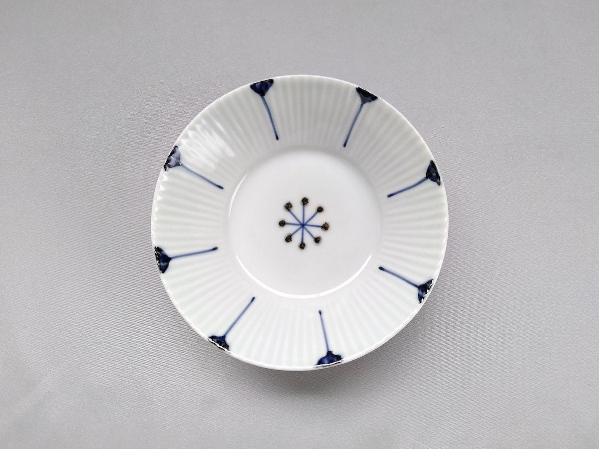 みのりしのぎ小鉢染付花弁紋【皓洋窯】