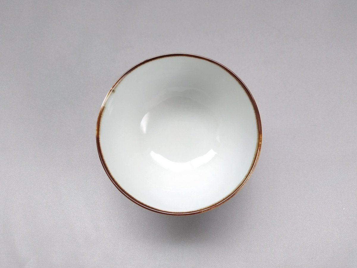 しのぎ飯碗小リーヴス【皓洋窯】