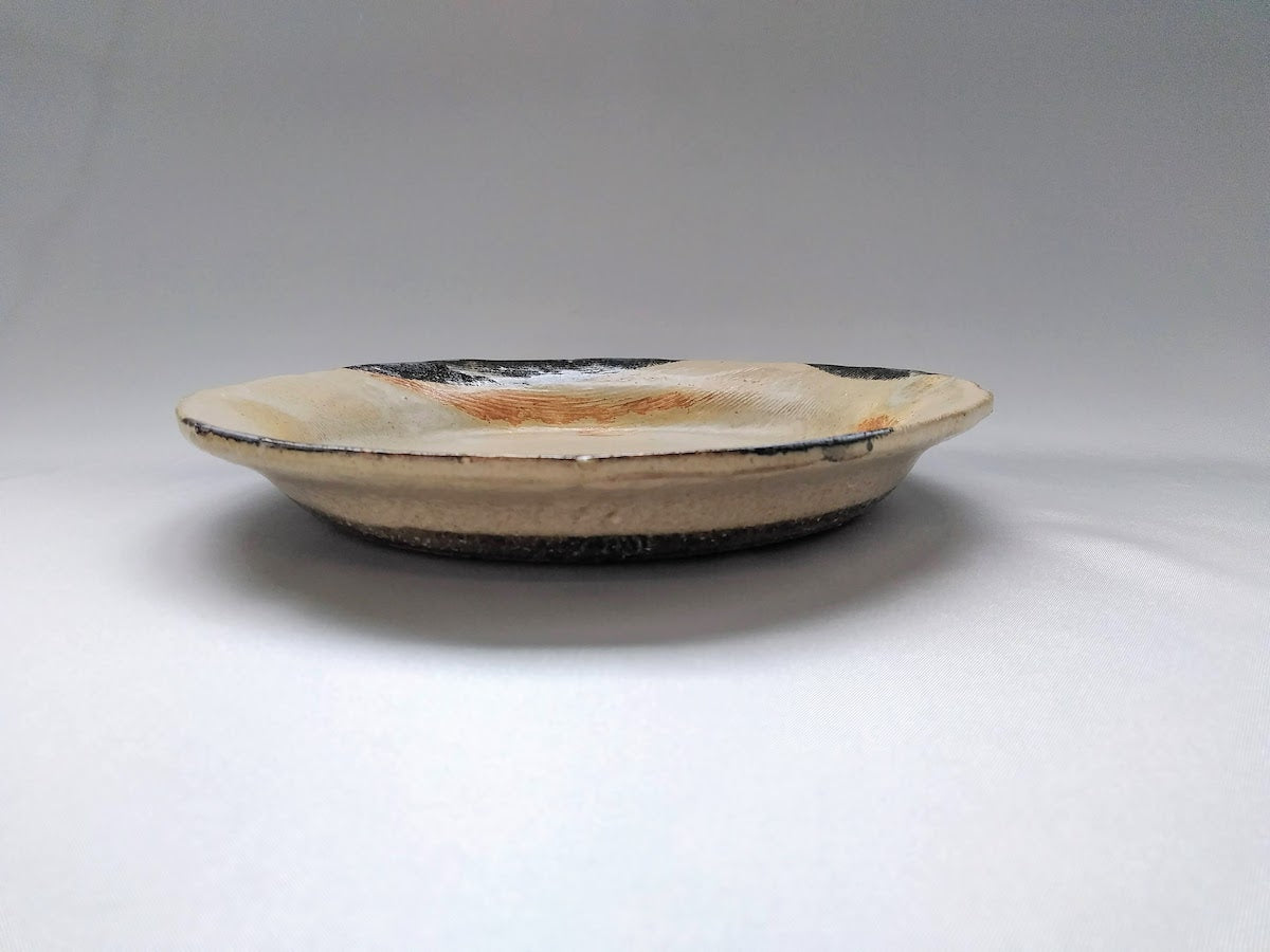 夕暮れリム皿 大【日下青作/麻里】