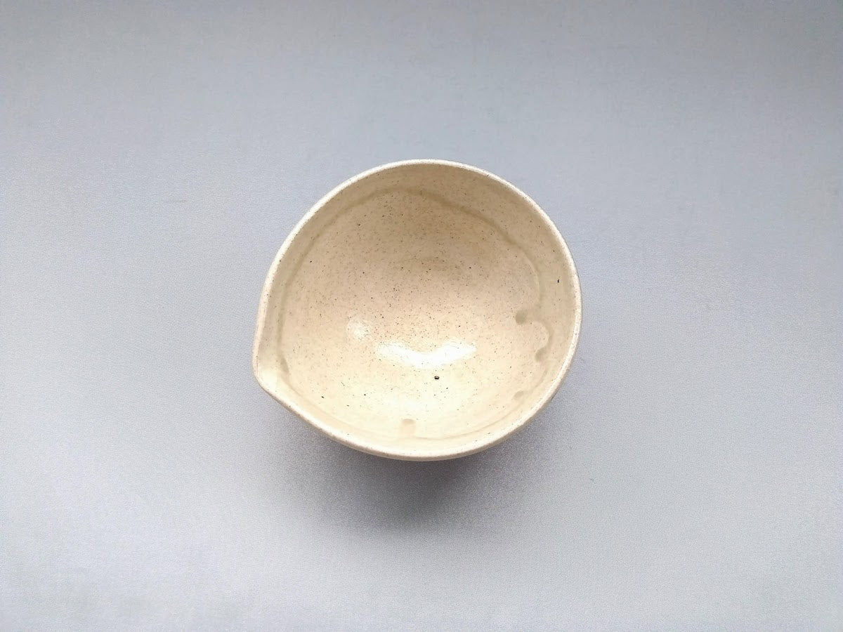 鉄黒しのぎ片口小鉢【益子淳一】