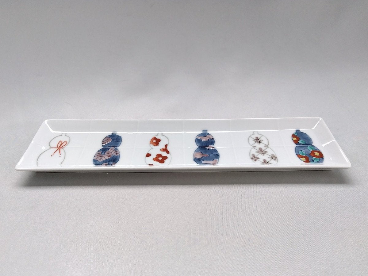 伊万里ひょうたん長皿【徳七窯】