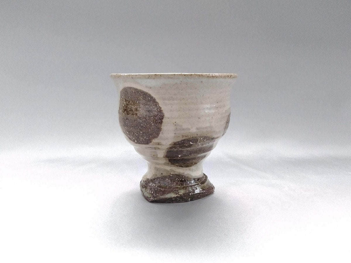 水玉立湯呑【日下青作/麻里】