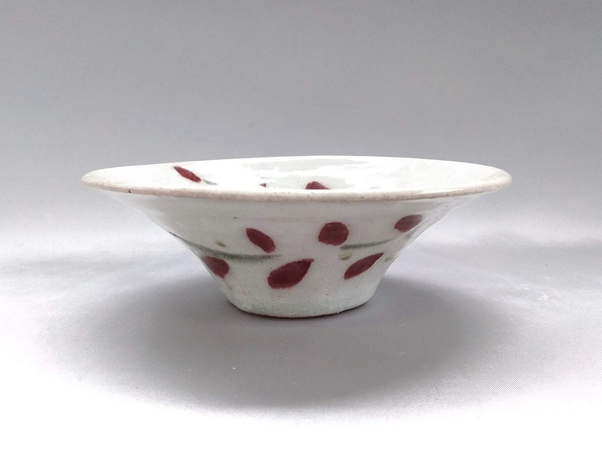 赤葉反り鉢小【巌陶房】