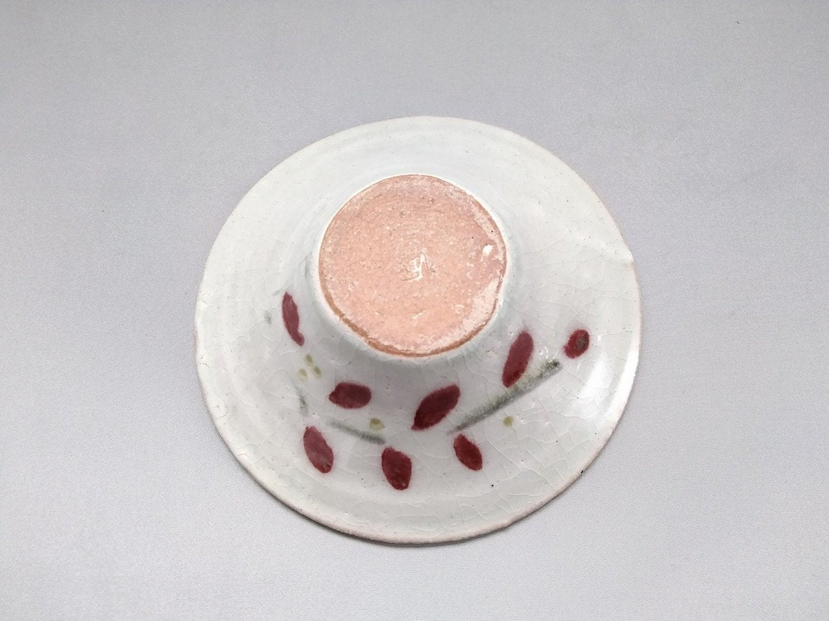 赤葉反り鉢小【巌陶房】