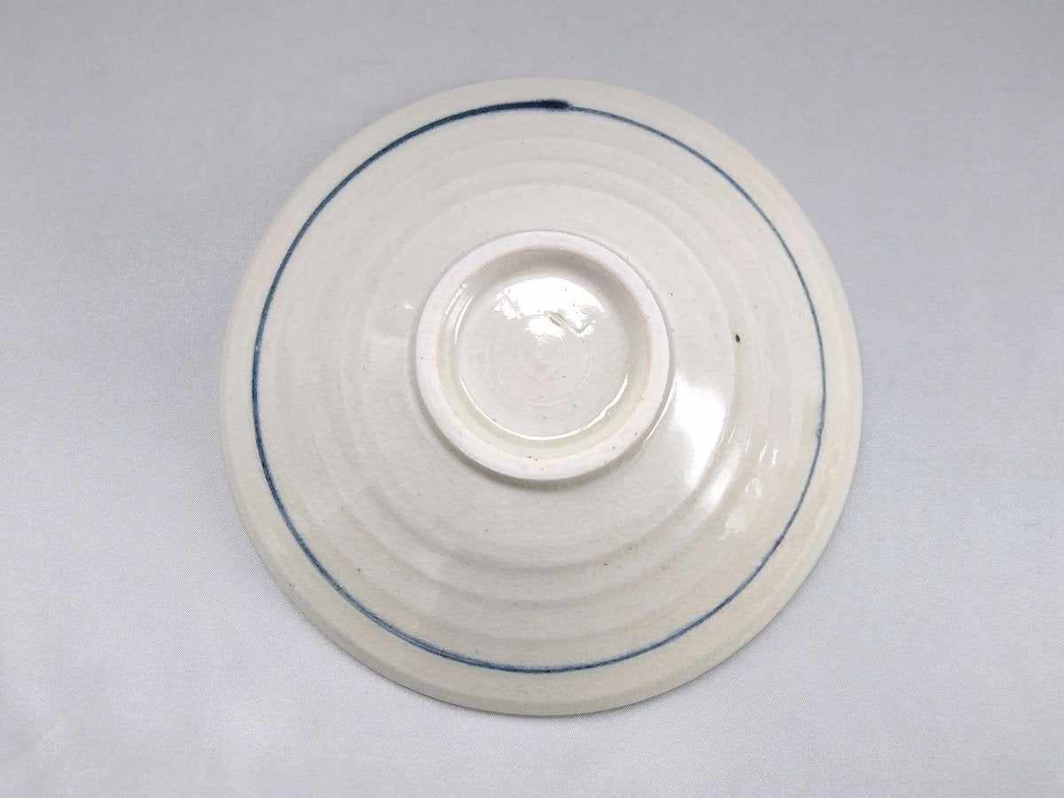 安南つる唐草6寸リム鉢【宗山窯】