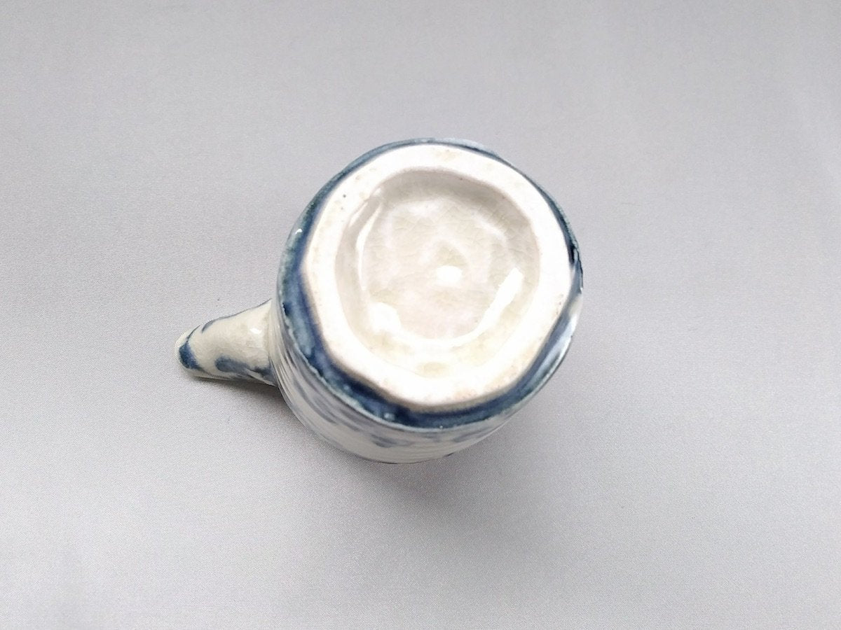 花安南筒型酒器【宗山窯】