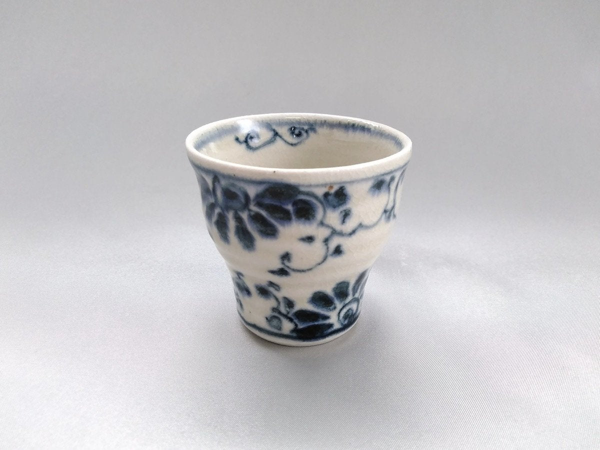 花安南ぐいのみ【宗山窯】